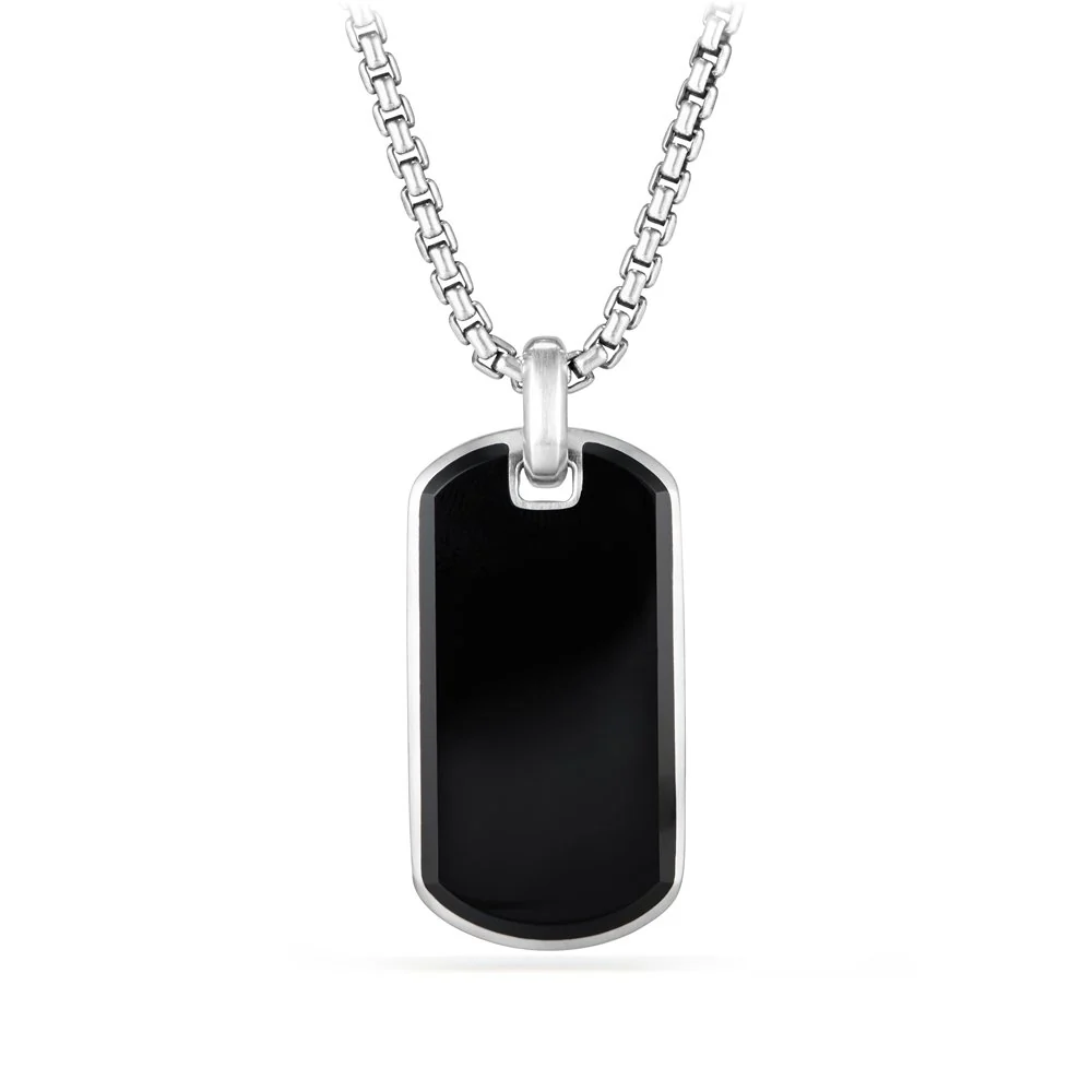 David Yurman The Chevron Collection Pendant in Sterling Silver