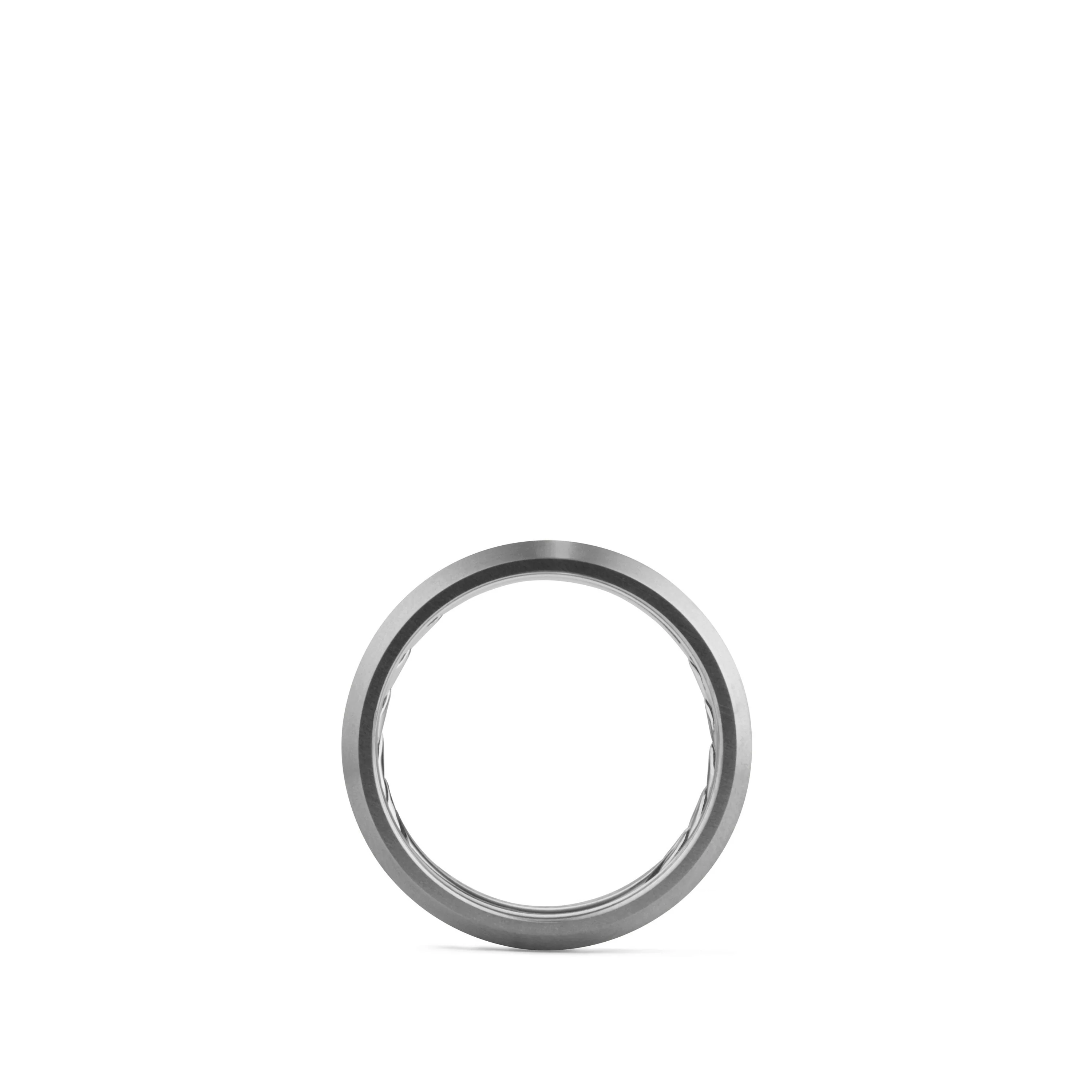 David Yurman The Wedding Collection Ring in Grey Titanium - Image 2