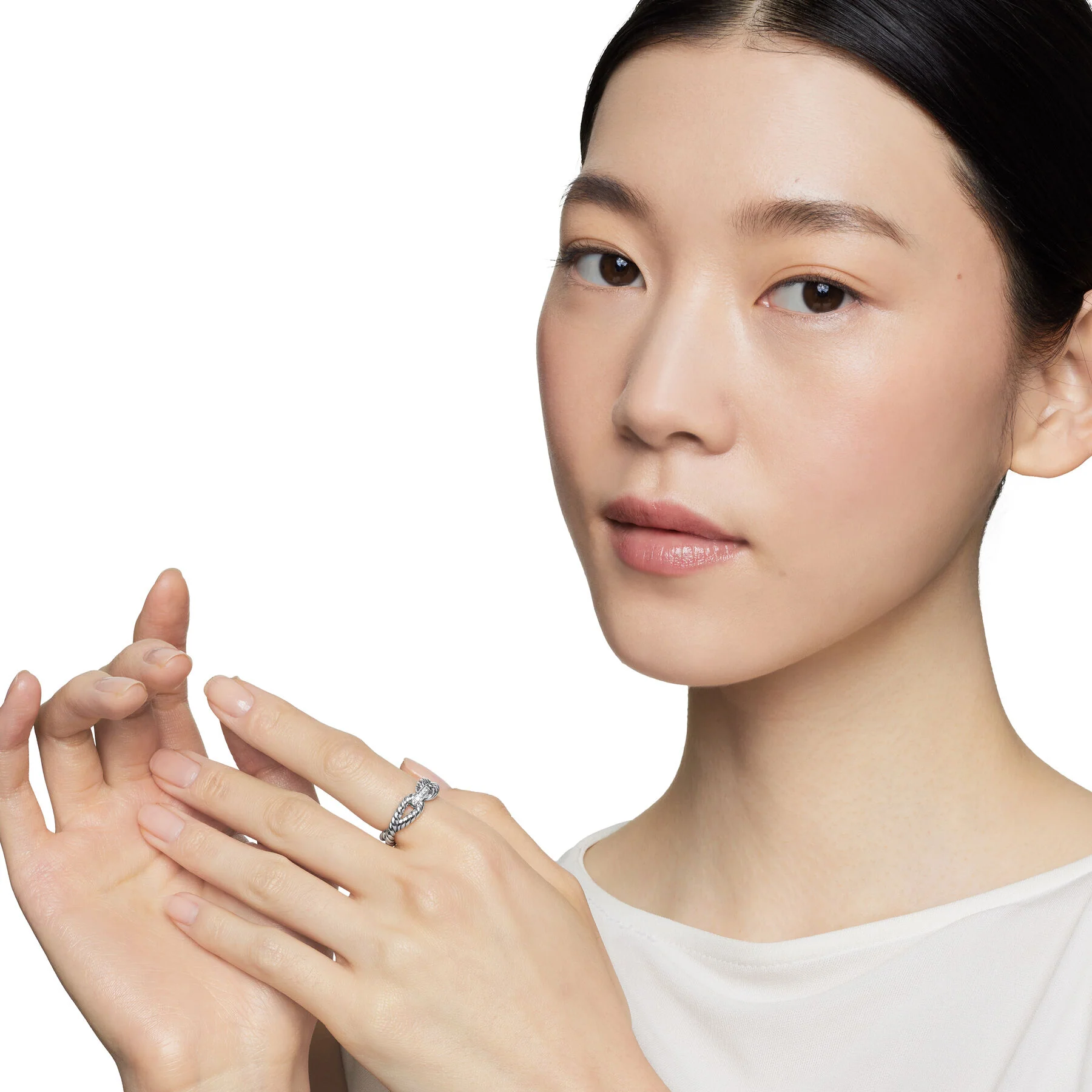 David Yurman The Crossover® Collection Ring in Sterling Silver - Image 5