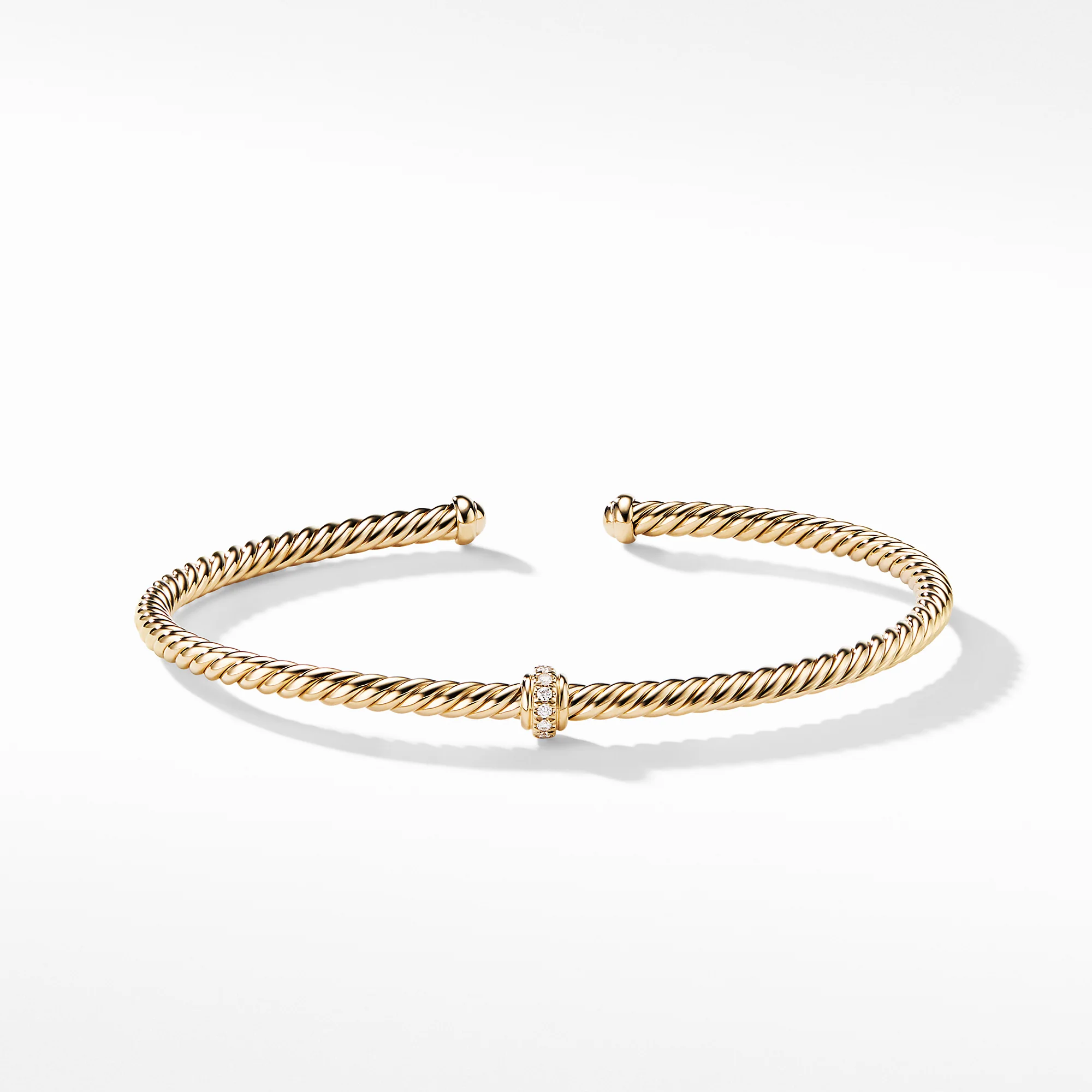David Yurman The Cable Collection® Bracelet in 18-Karat Yellow Gold - Image 2