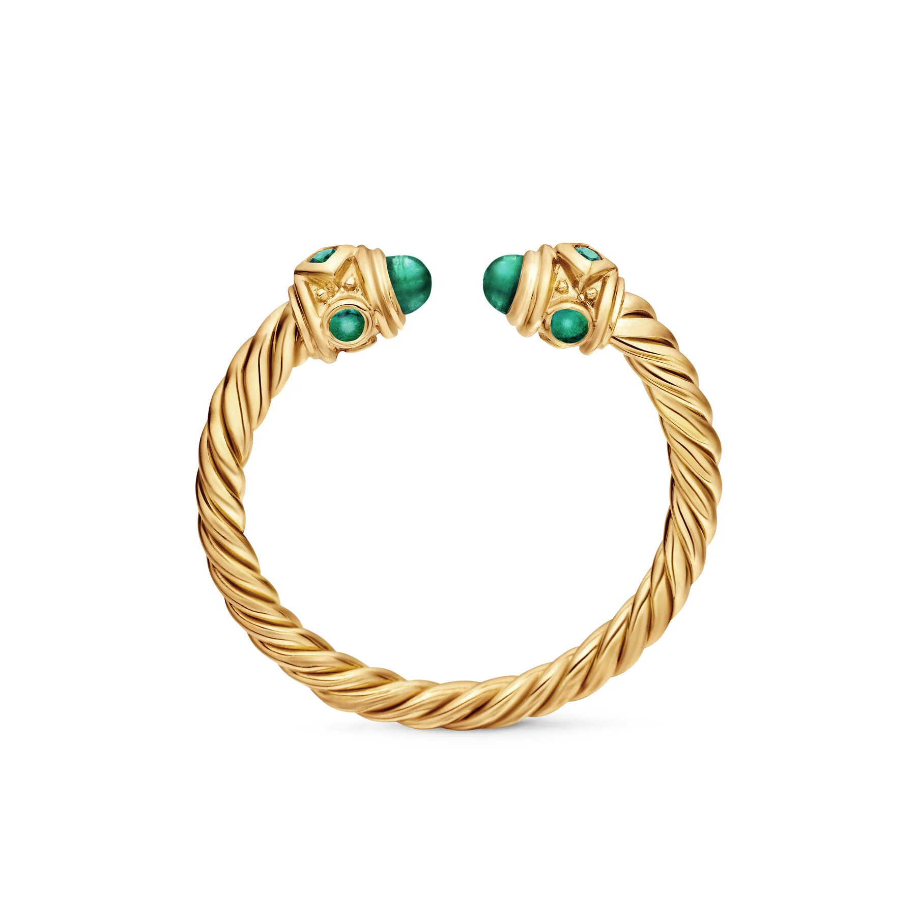 David Yurman The DY Renaissance® Collection Ring in 18-Karat Yellow Gold - Image 4
