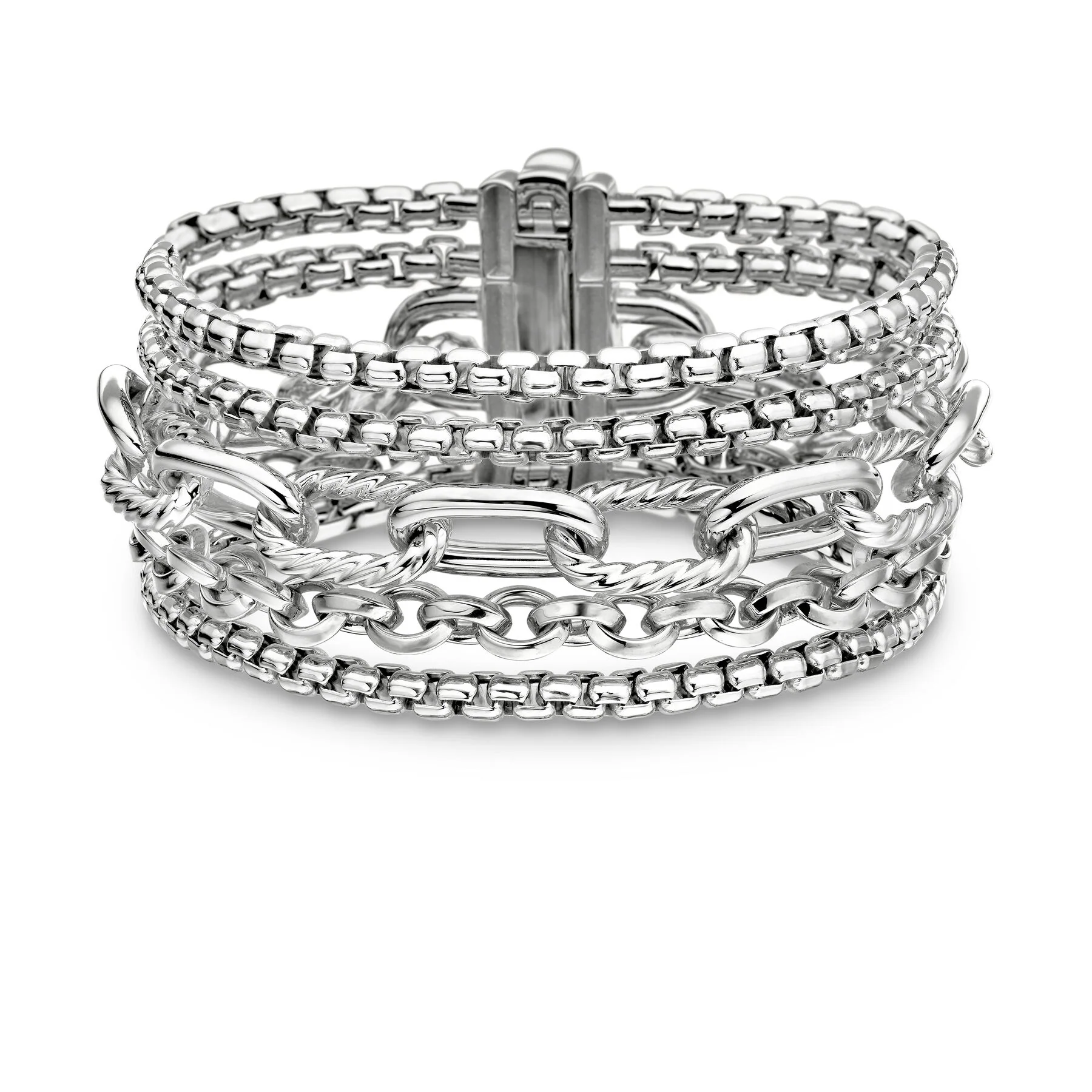 David Yurman The Chain Collection Bracelet in Sterling Silver - Image 3