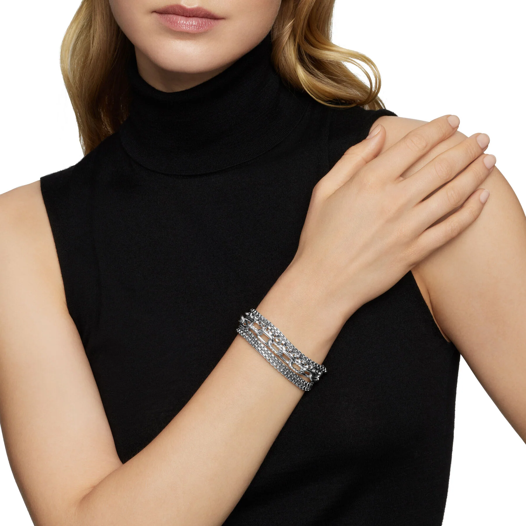David Yurman The Chain Collection Bracelet in Sterling Silver - Image 5