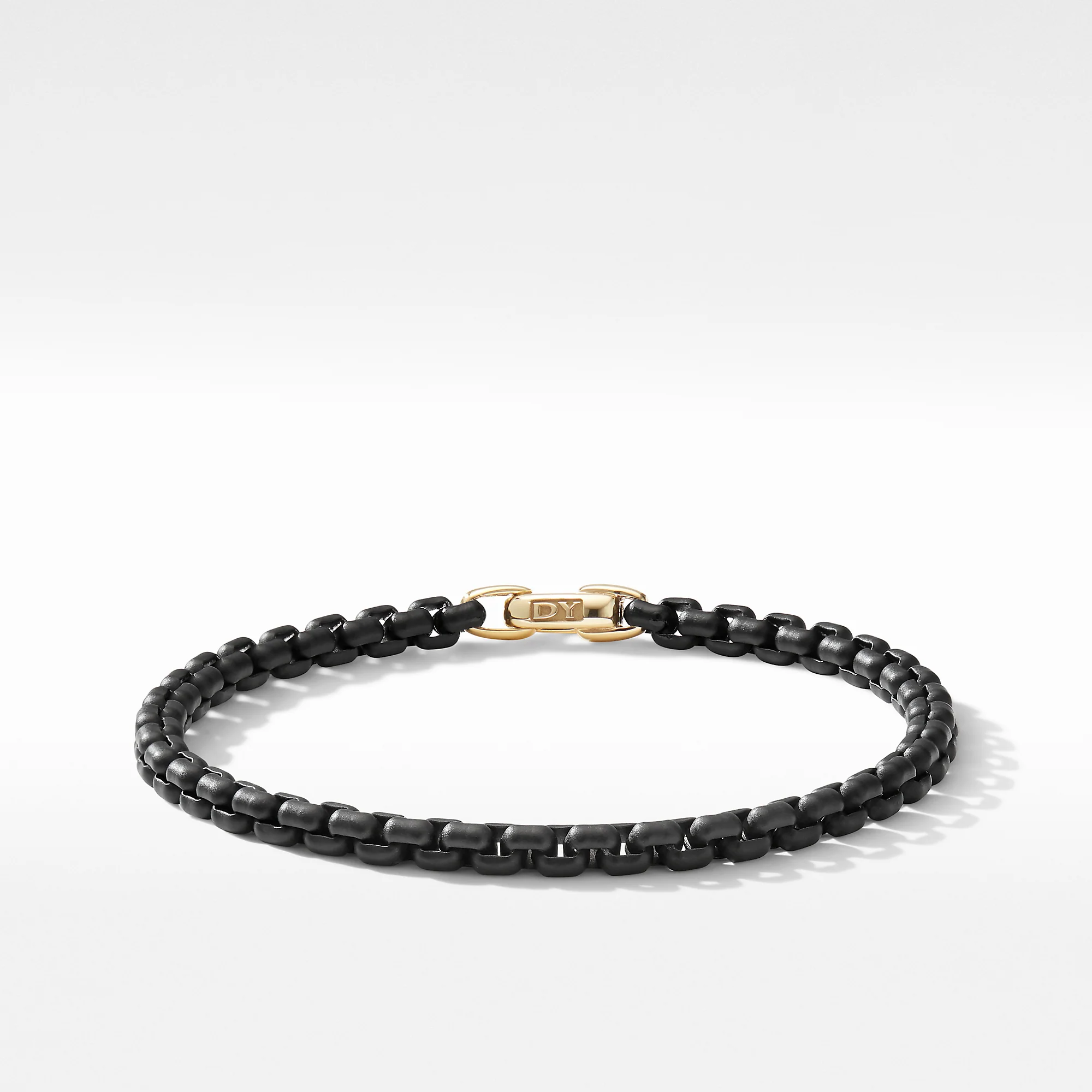 David Yurman The DY Bel Aire Collection Bracelet in Stainless Steel and 14-Karat Yellow Gold