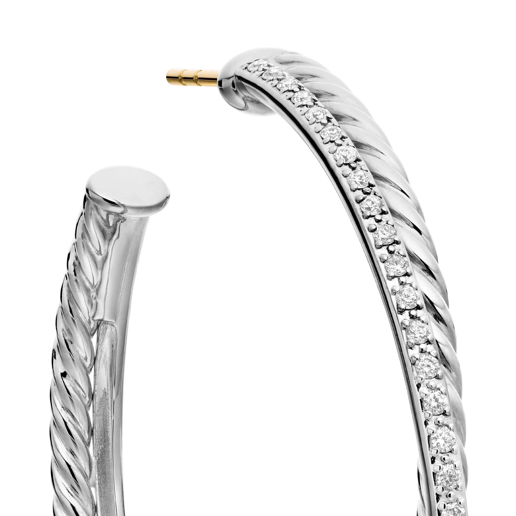David Yurman The Crossover® Collection Earring in Sterling Silver - Image 4