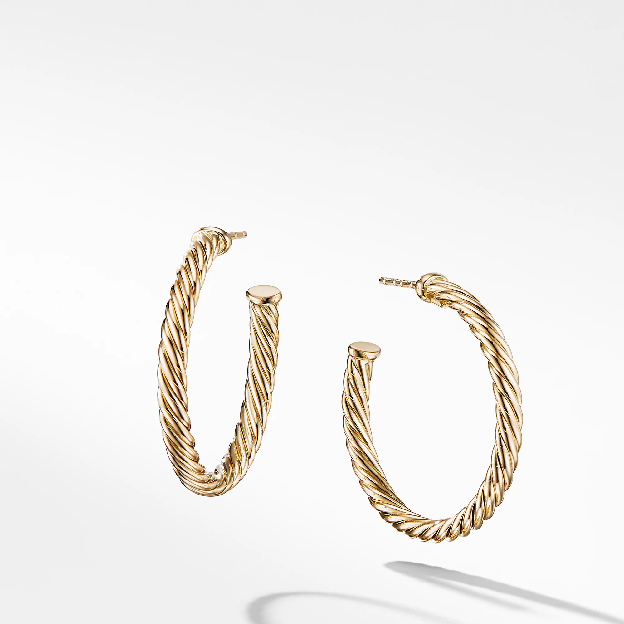 David Yurman The Cable Collection® Earring in 18-Karat Yellow Gold