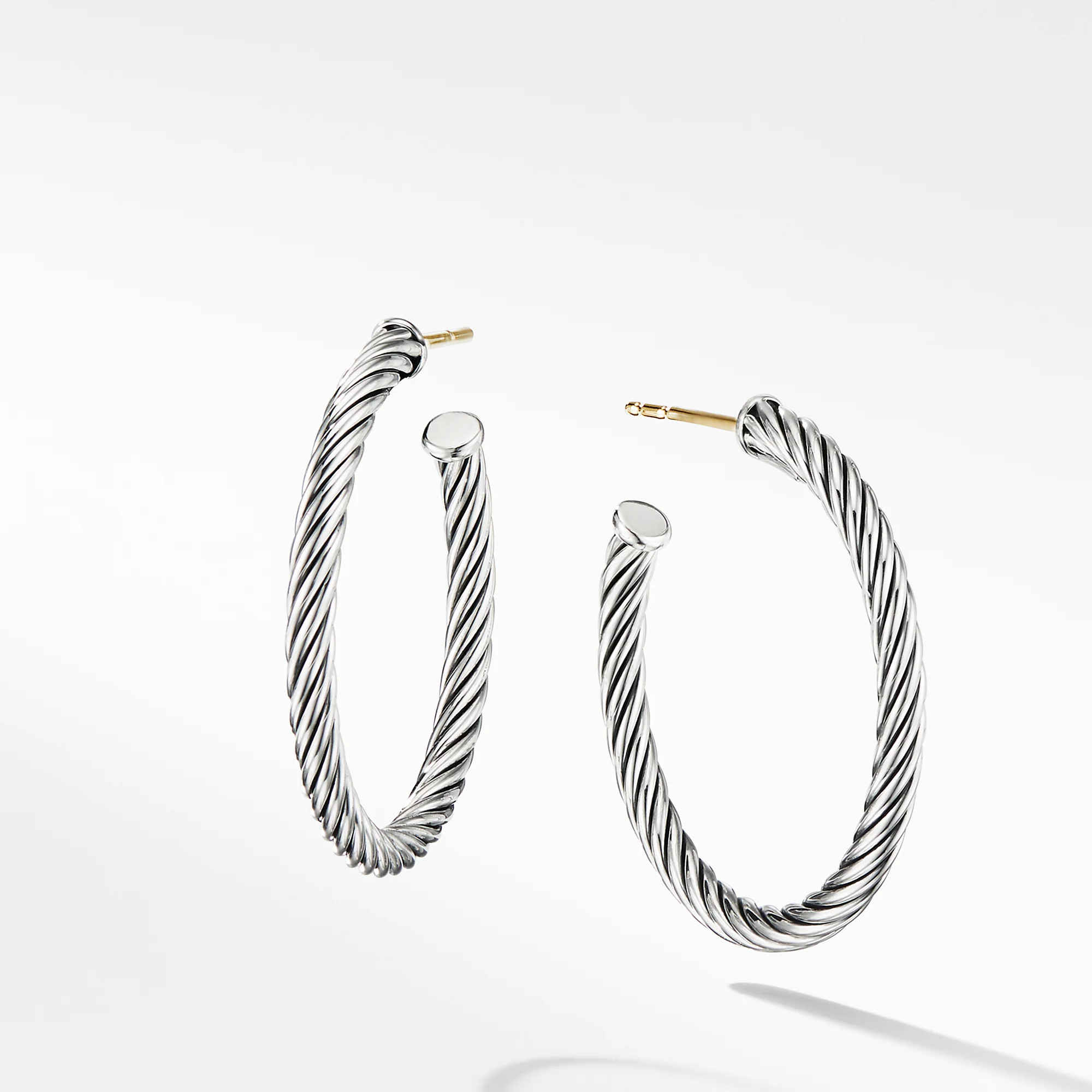 David Yurman The Cable Collection® Earring in Sterling Silver