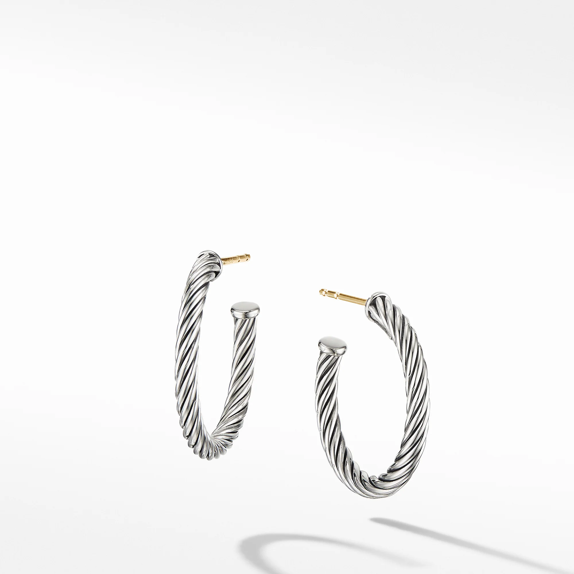 David Yurman The Cable Collection® Earring in Sterling Silver