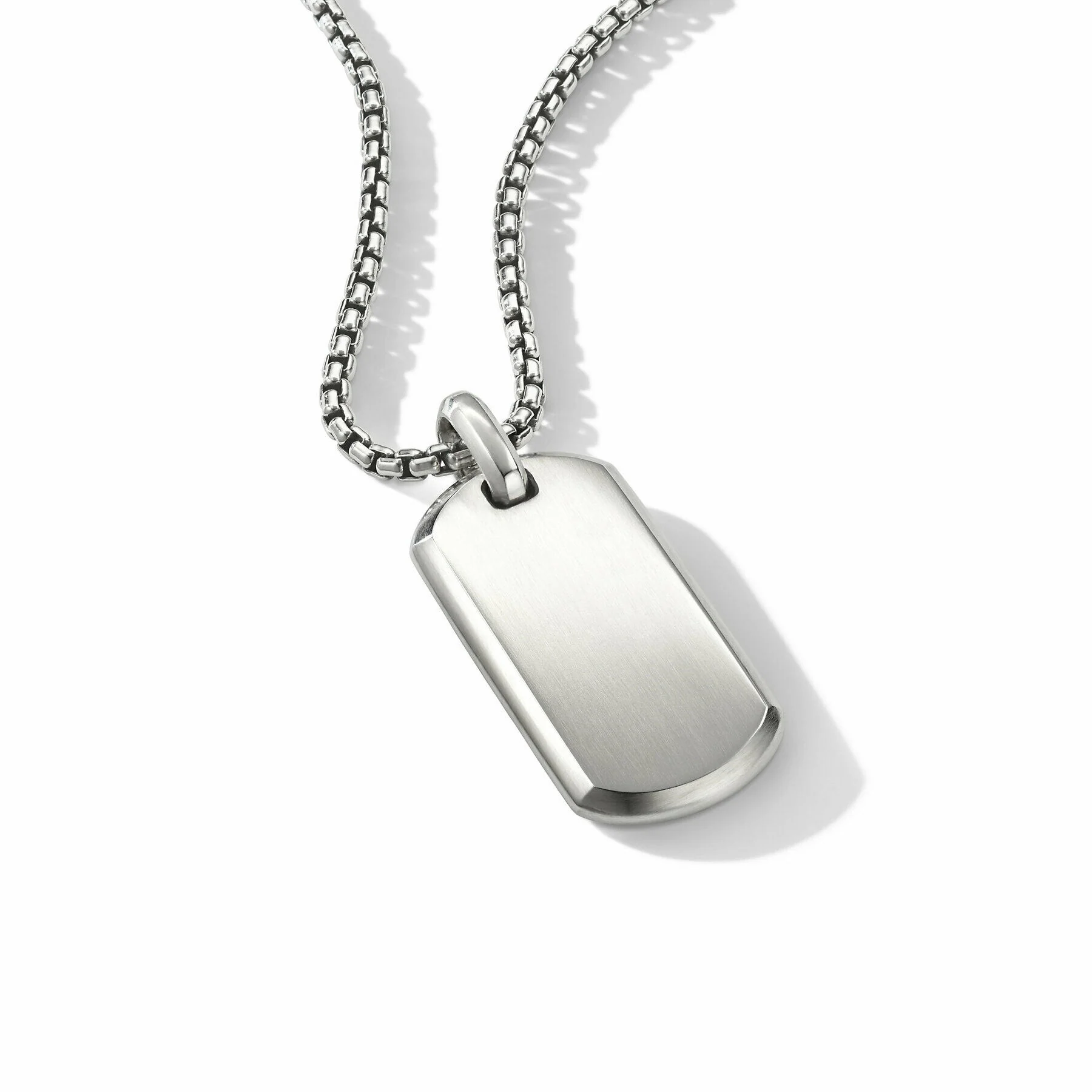 David Yurman The Chevron Collection Pendant in Sterling Silver - Image 3