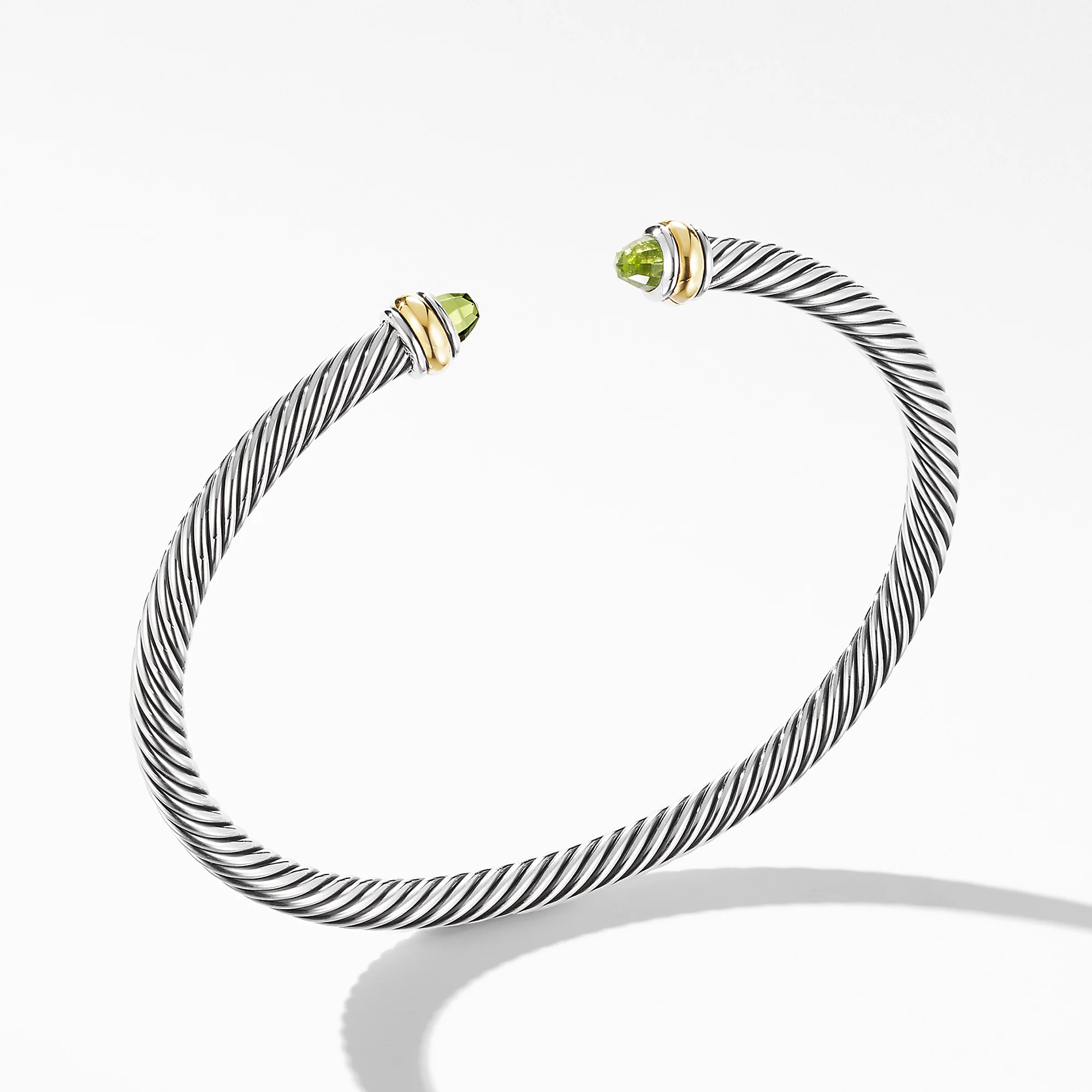 David Yurman Bracelet in Silver and 18-Karat Yellow Gold