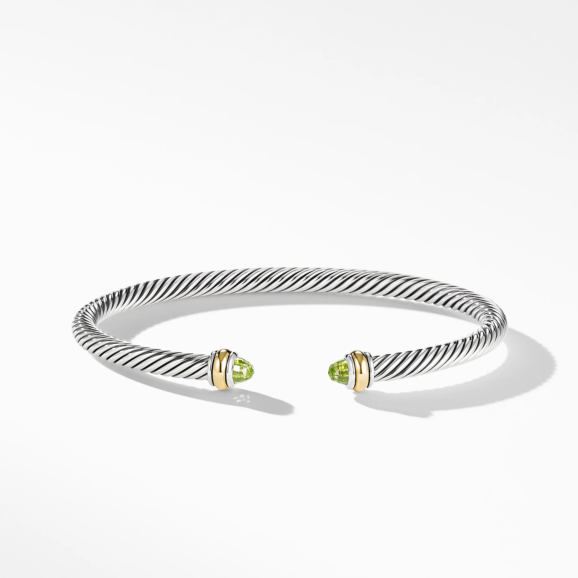 David Yurman Bracelet in Silver and 18-Karat Yellow Gold - Image 2
