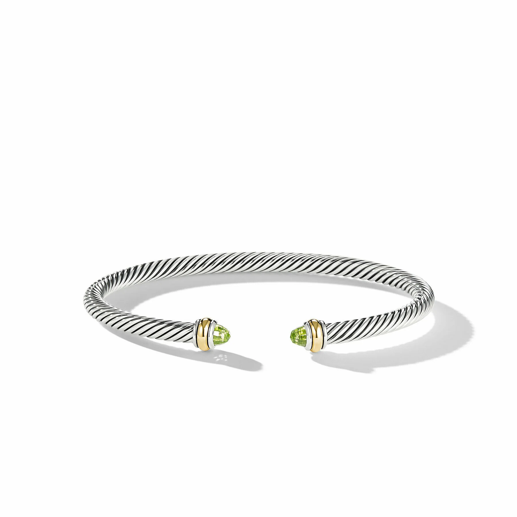 David Yurman Bracelet in Silver and 18-Karat Yellow Gold - Image 4