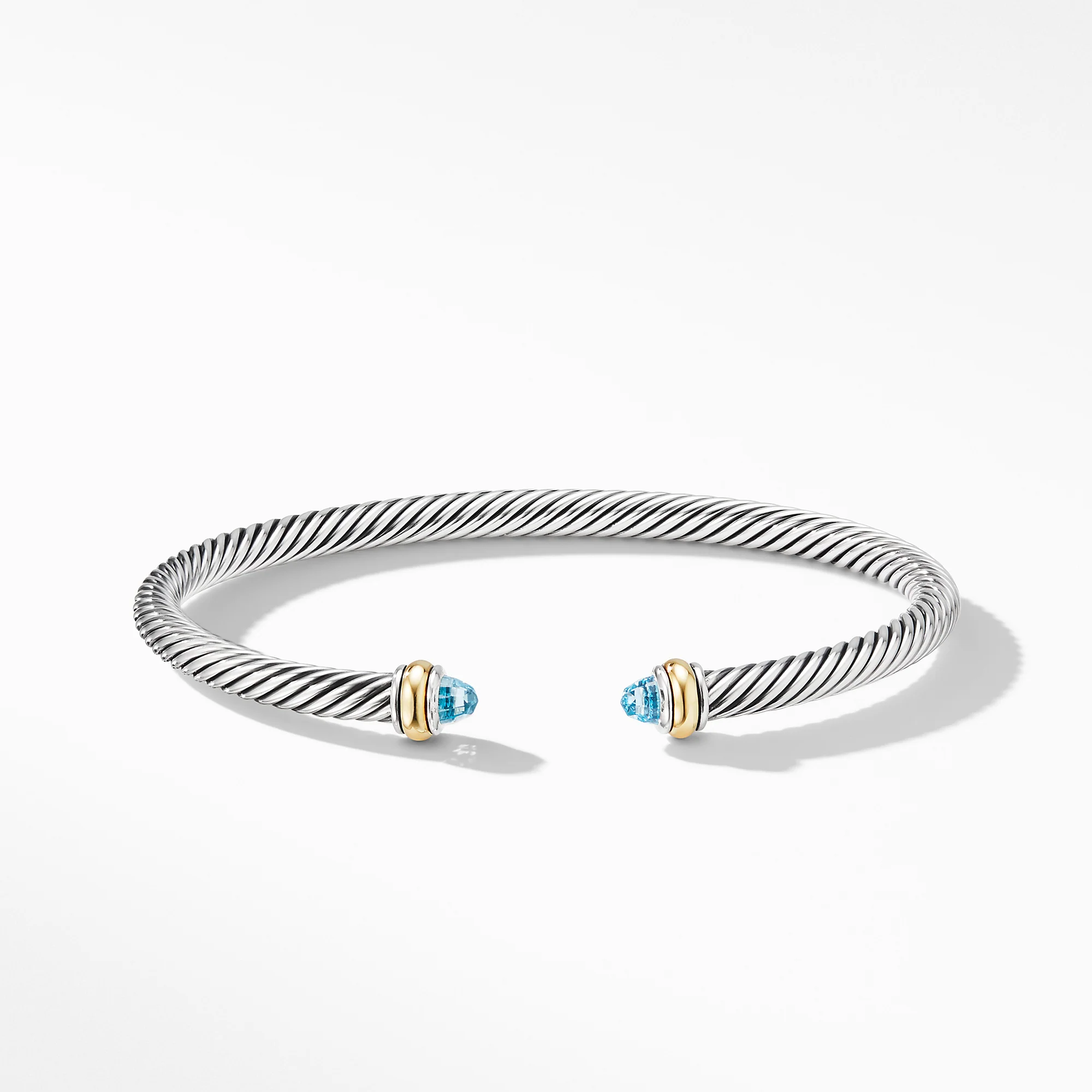 David Yurman  Bracelet in Silver and 18-Karat Yellow Gold - Image 2