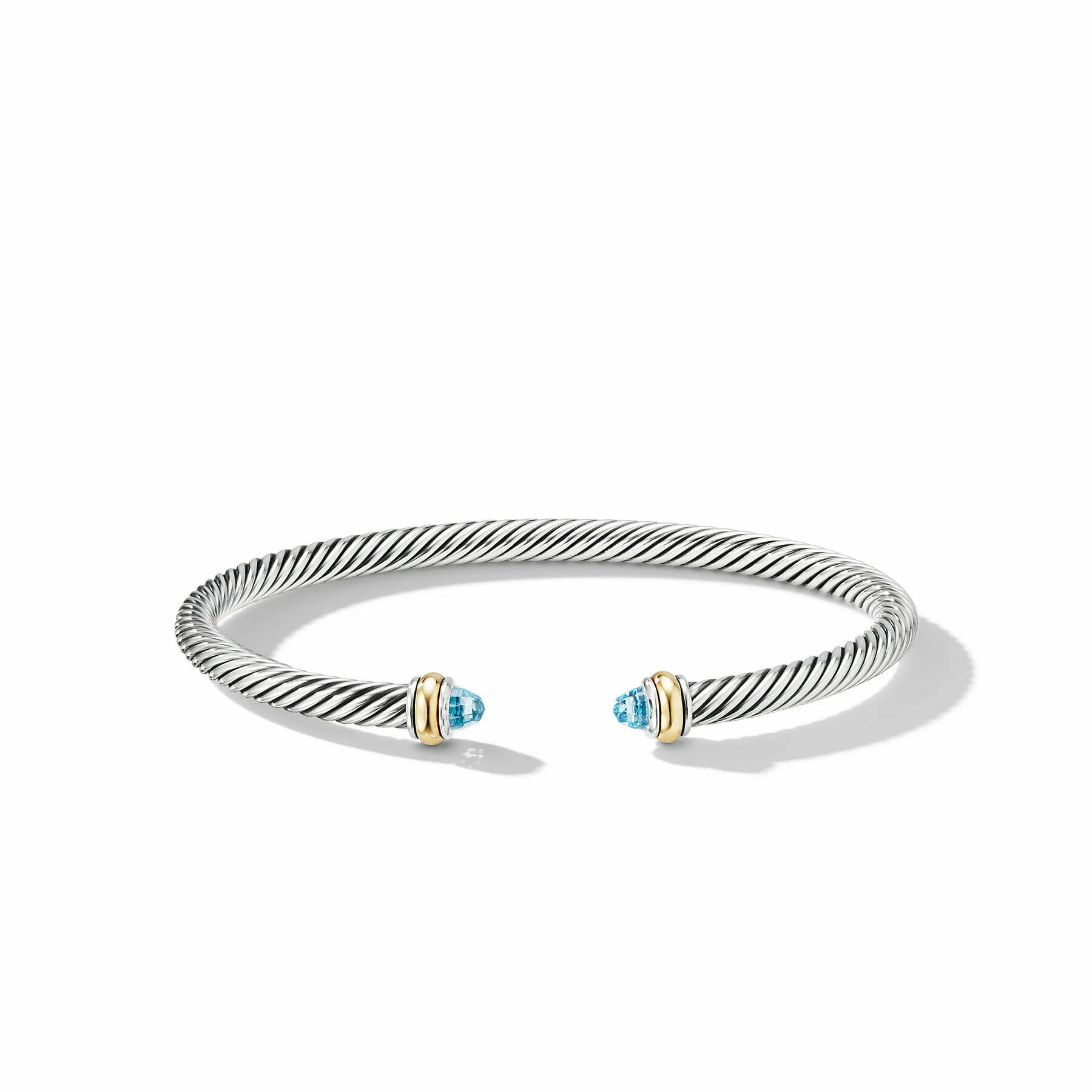 David Yurman  Bracelet in Silver and 18-Karat Yellow Gold - Image 3