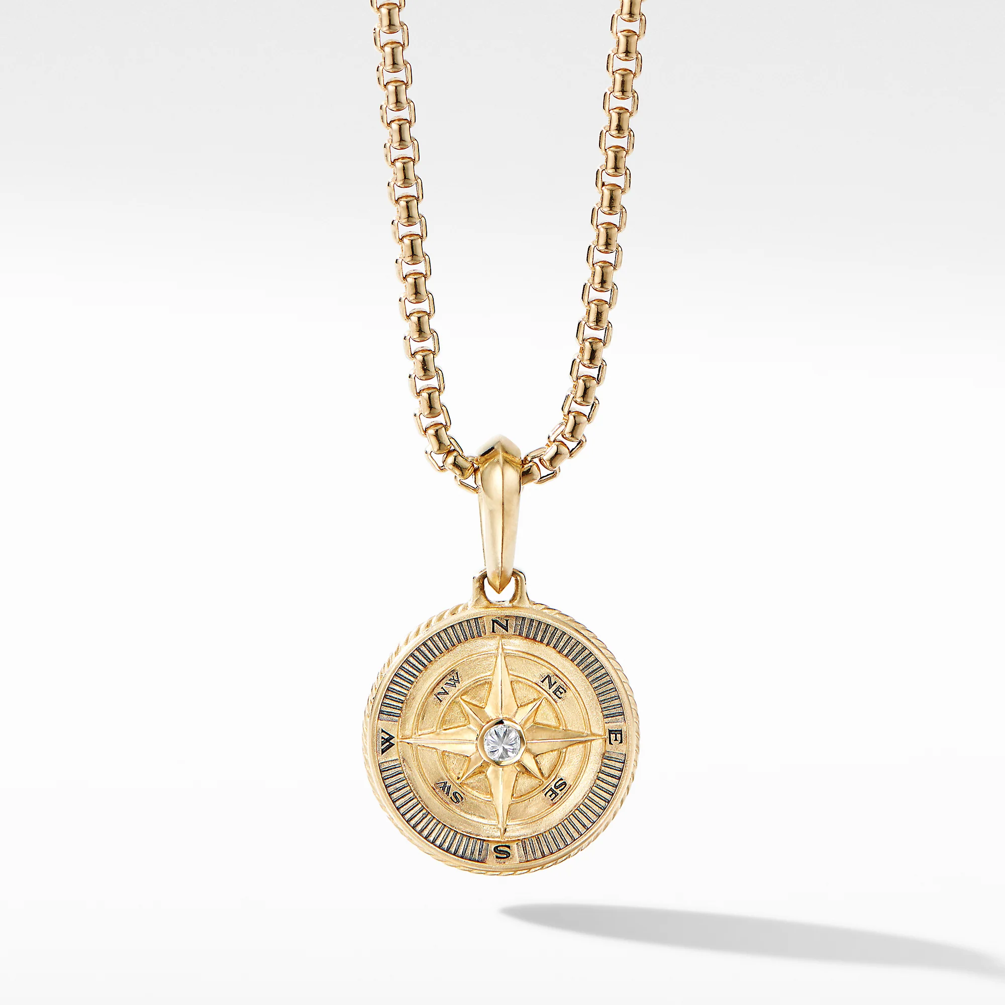 David Yurman The Maritime® Collection Pendant in 18-Karat Yellow Gold - Image 2