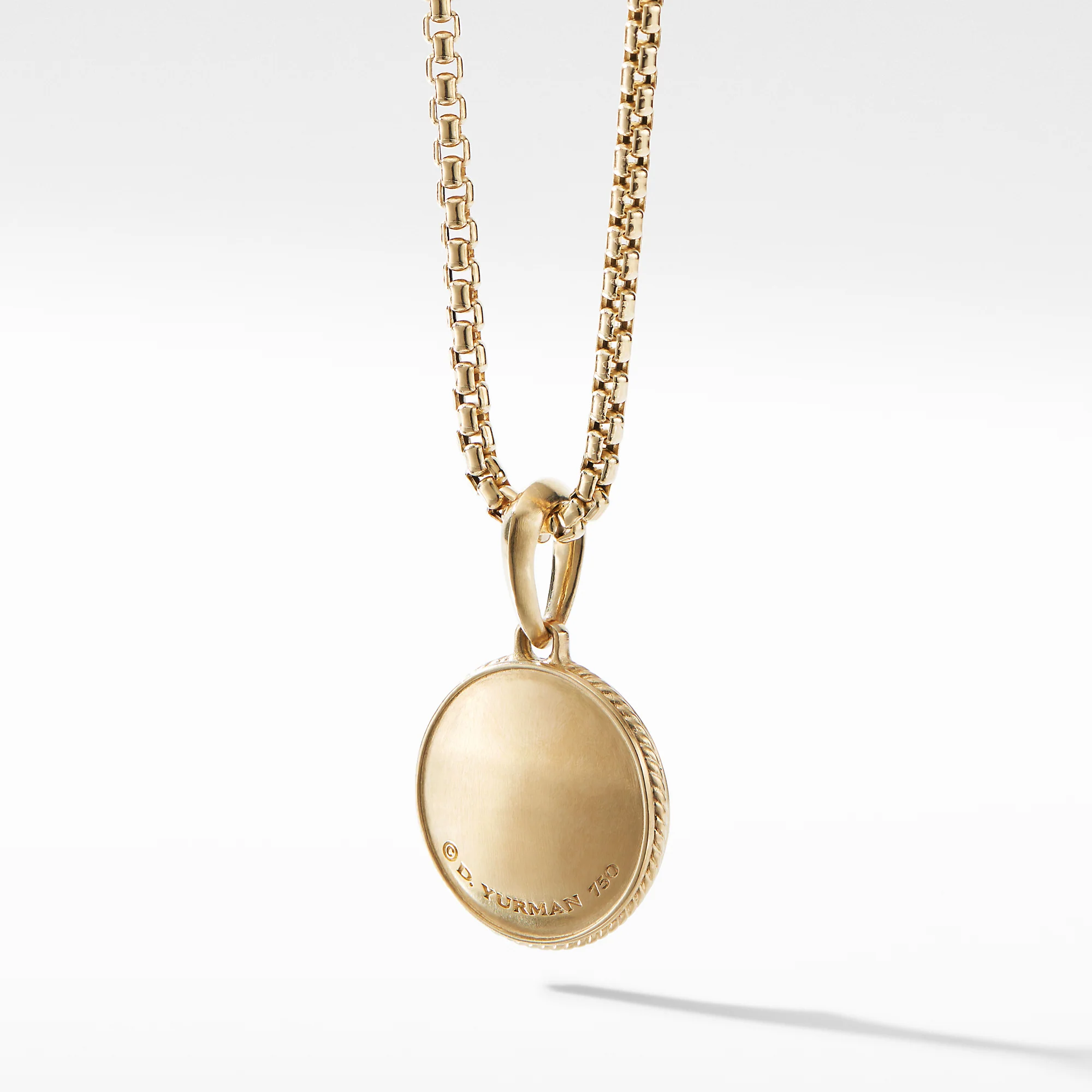David Yurman The Maritime® Collection Pendant in 18-Karat Yellow Gold - Image 3