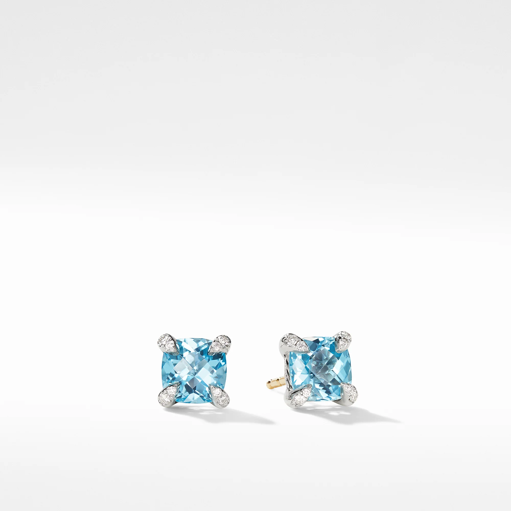 David Yurman The Ch&acirc;telaine® Collection Earring in Sterling Silver