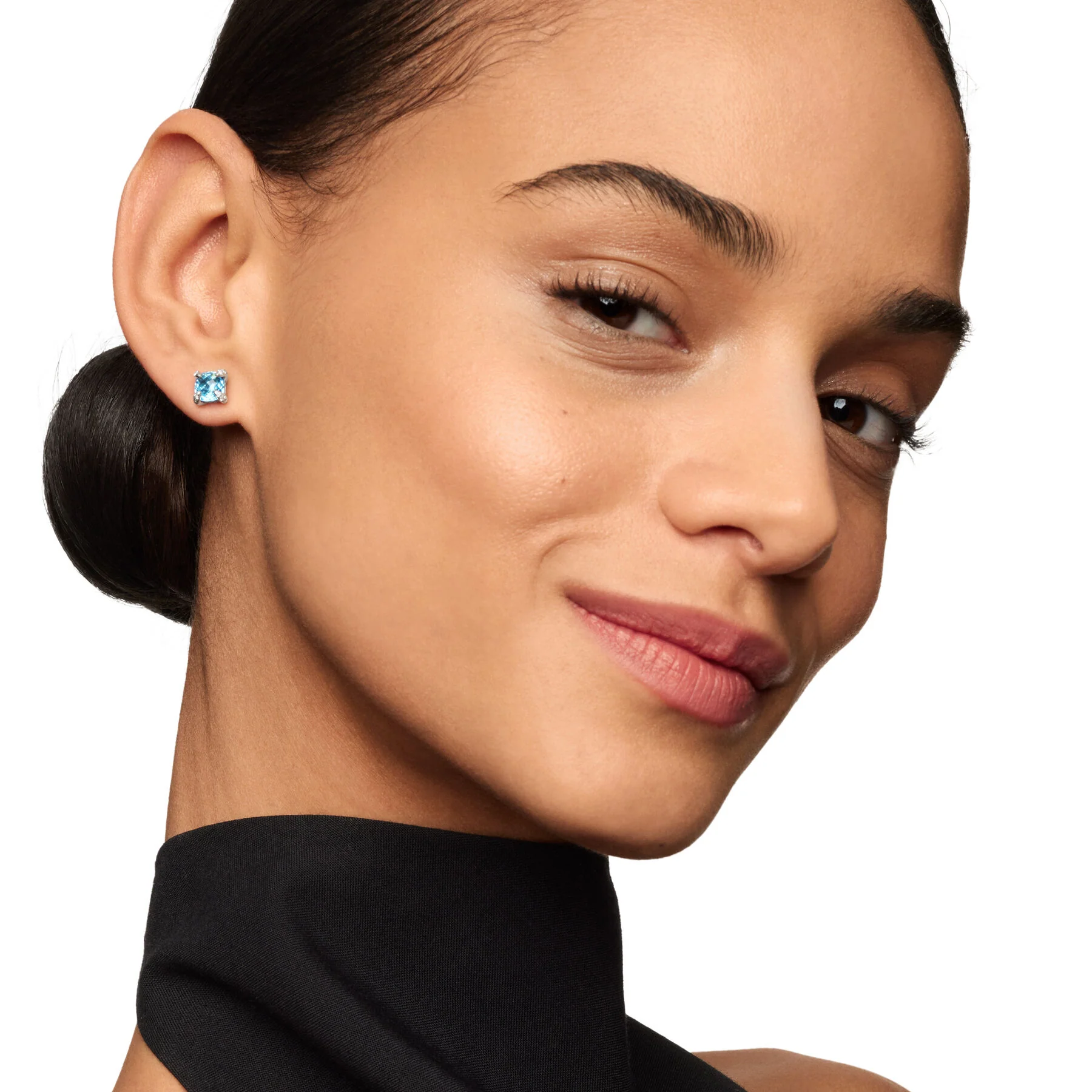 David Yurman The Ch&acirc;telaine® Collection Earring in Sterling Silver - Image 5