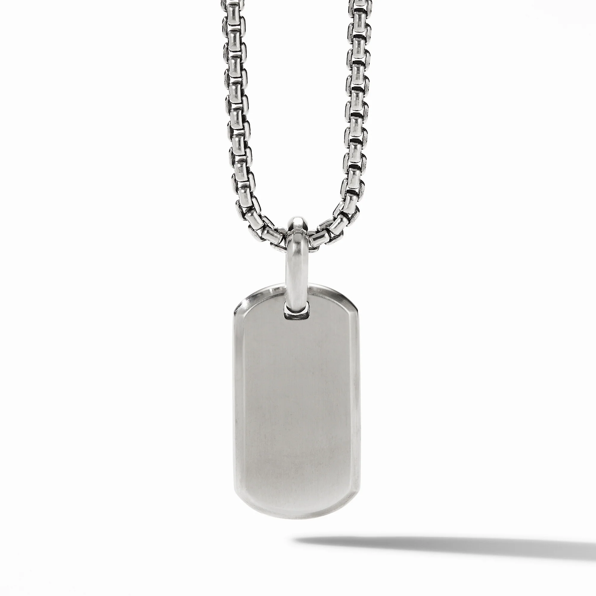 David Yurman The Chevron Collection Pendant in Sterling Silver