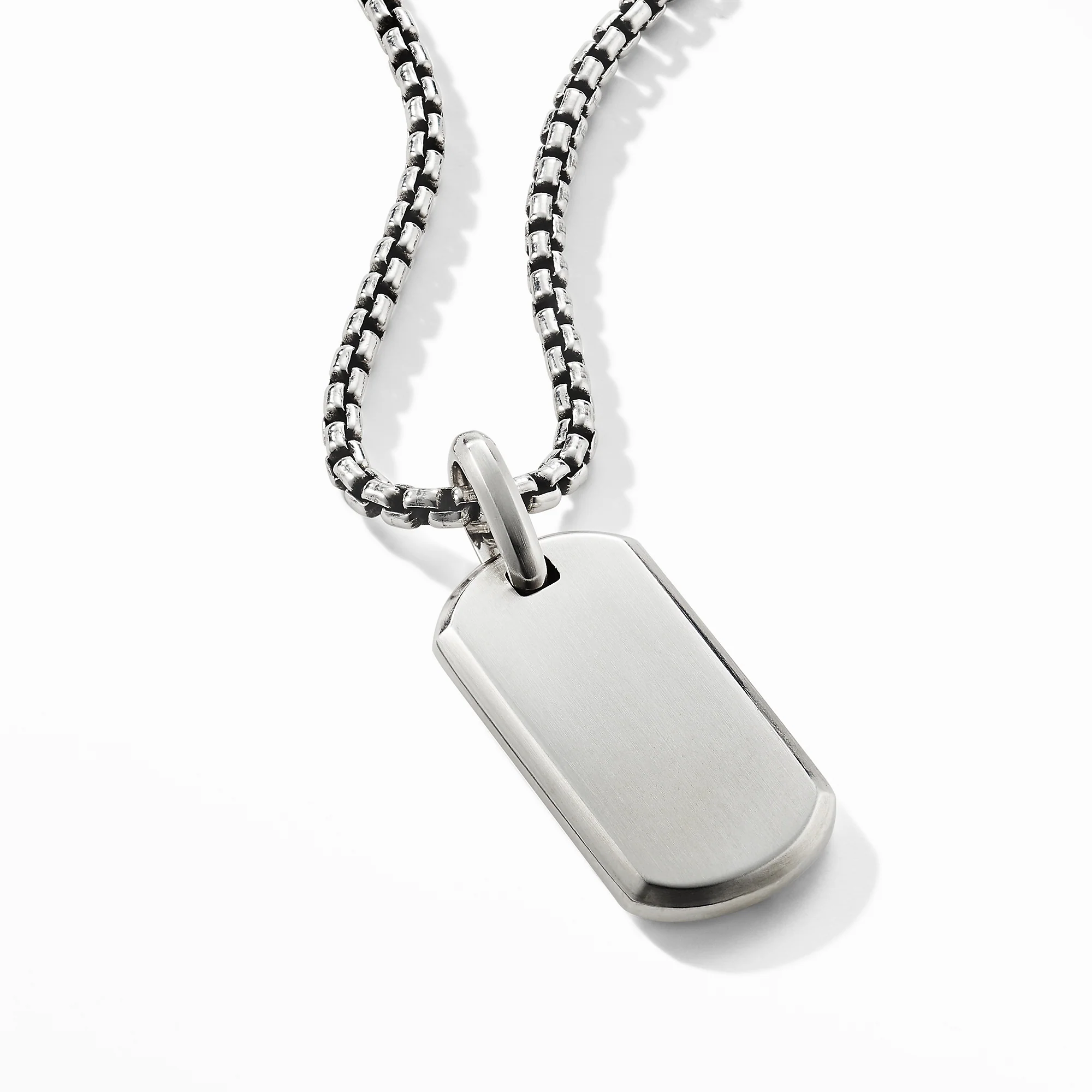 David Yurman The Chevron Collection Pendant in Sterling Silver - Image 2