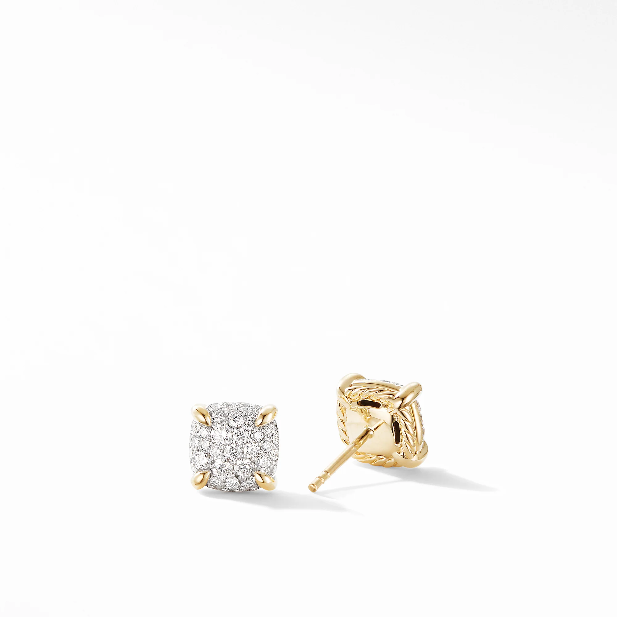 David Yurman The Châtelaine® Collection Earring in 18-Karat Yellow Gold - Image 2