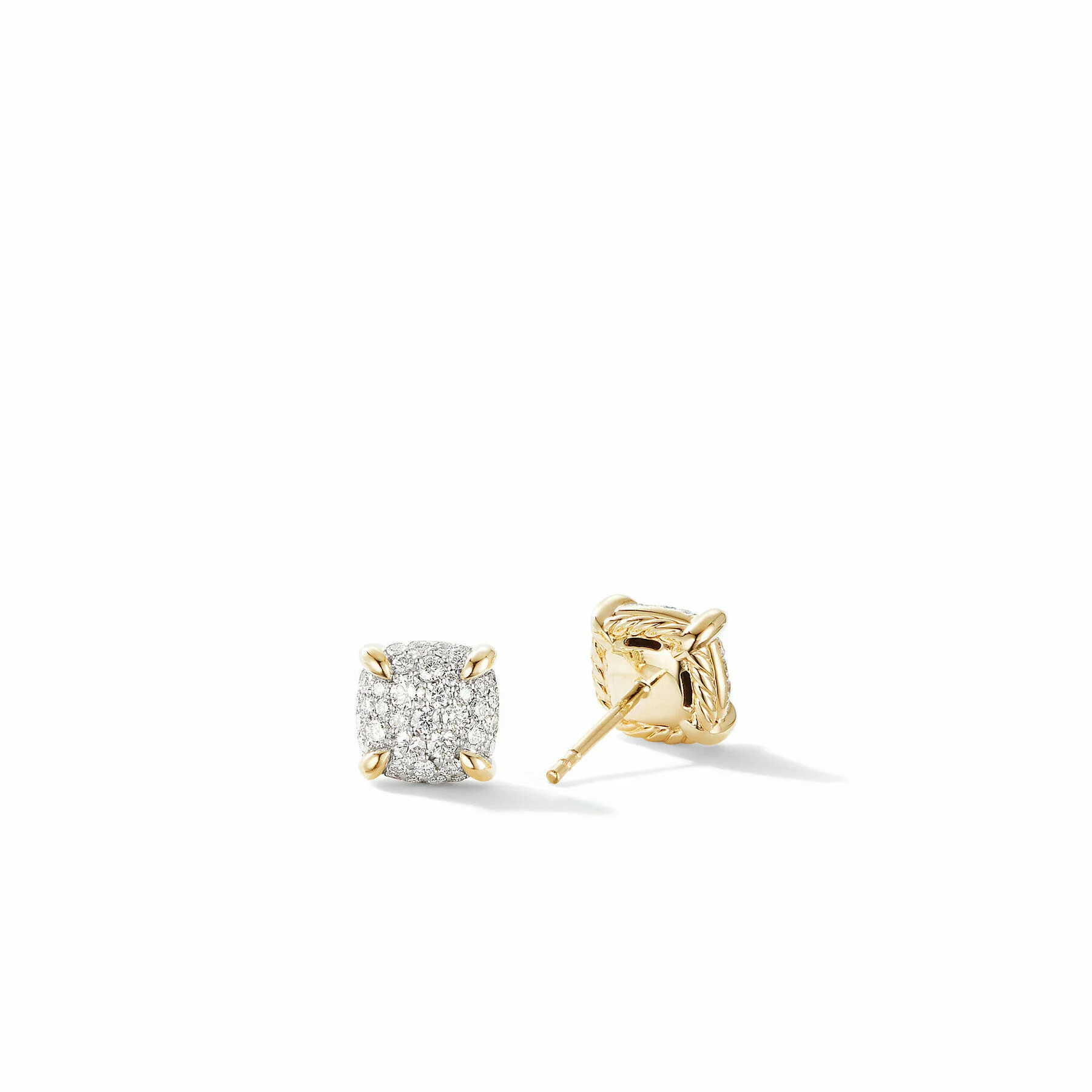 David Yurman The Châtelaine® Collection Earring in 18-Karat Yellow Gold - Image 3