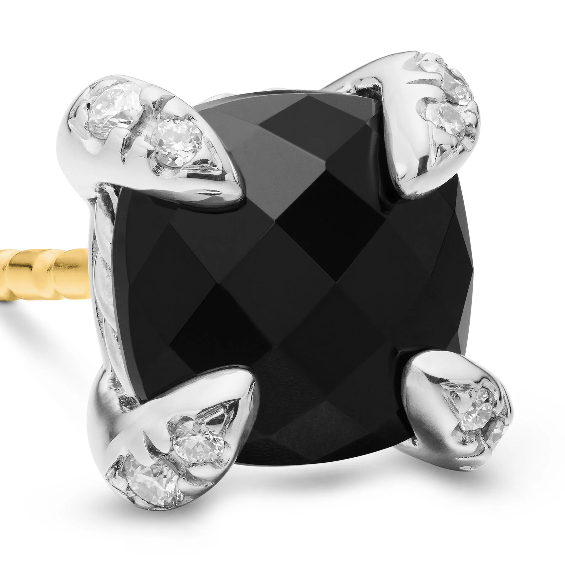 David Yurman The Ch&acirc;telaine® Collection Earring in Sterling Silver - Image 3