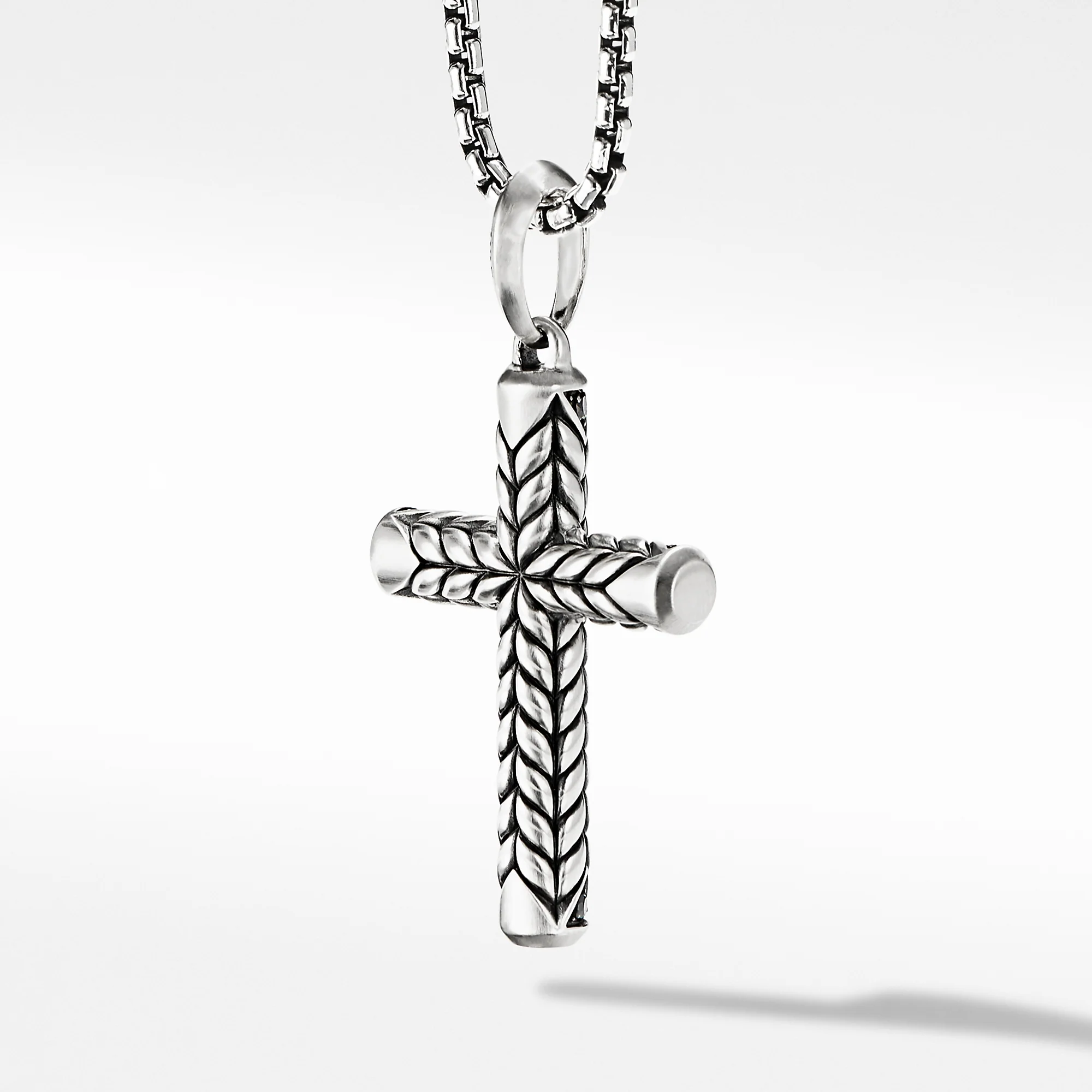 David Yurman The Chevron Collection Pendant in Sterling Silver - Image 3
