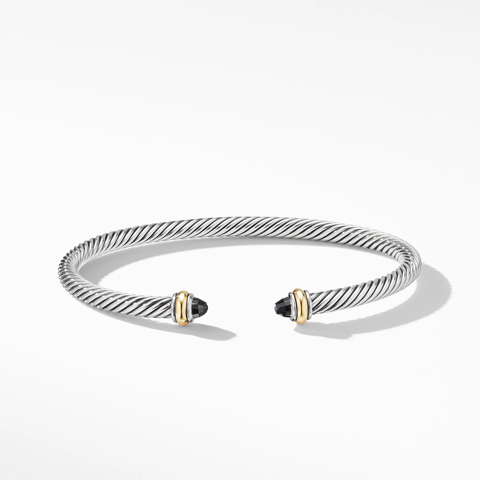 David Yurman Bracelet in Silver and 18-Karat Yellow Gold - Image 2
