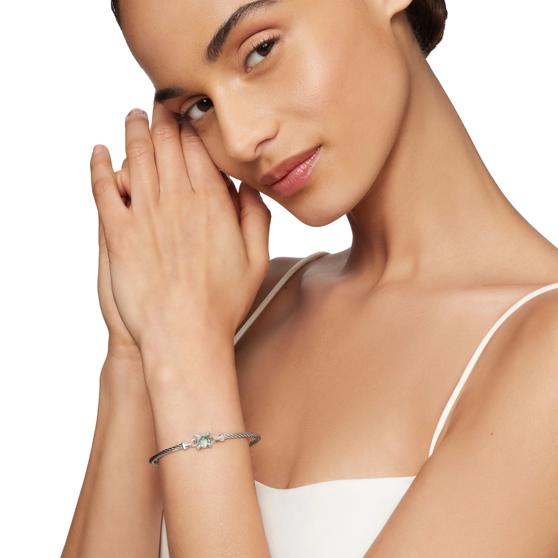 David Yurman The Ch&acirc;telaine® Collection Bracelet in Sterling Silver - Image 5