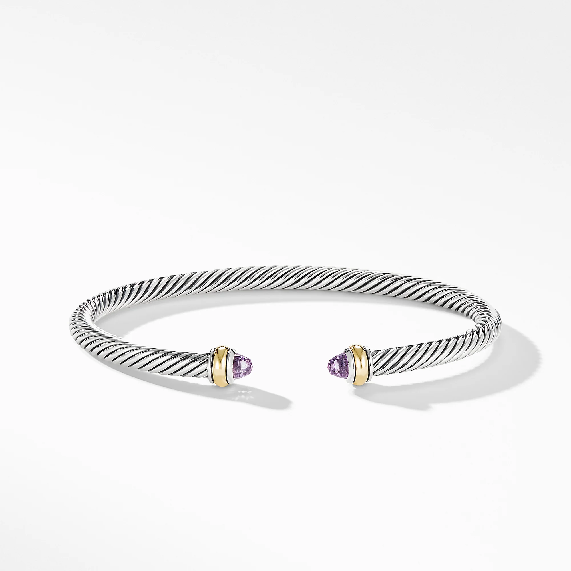 David Yurman Bracelet in Silver and 18-Karat Yellow Gold - Image 2