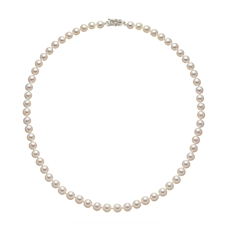 Sabel Collection 14K White Gold Pearl Strand, 18"