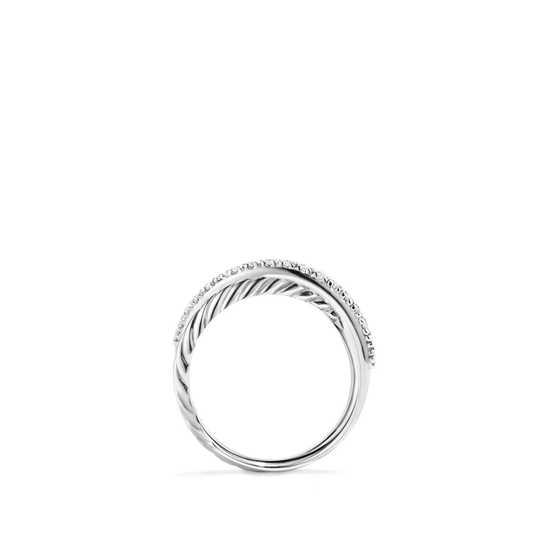 David Yurman The Crossover® Collection Ring in Sterling Silver - Image 5