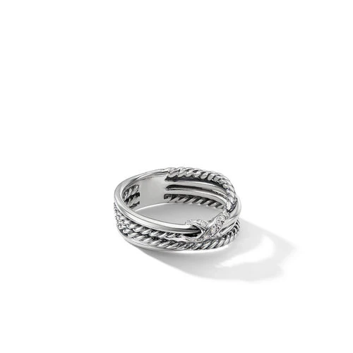 David Yurman The X Collection Ring in Sterling Silver