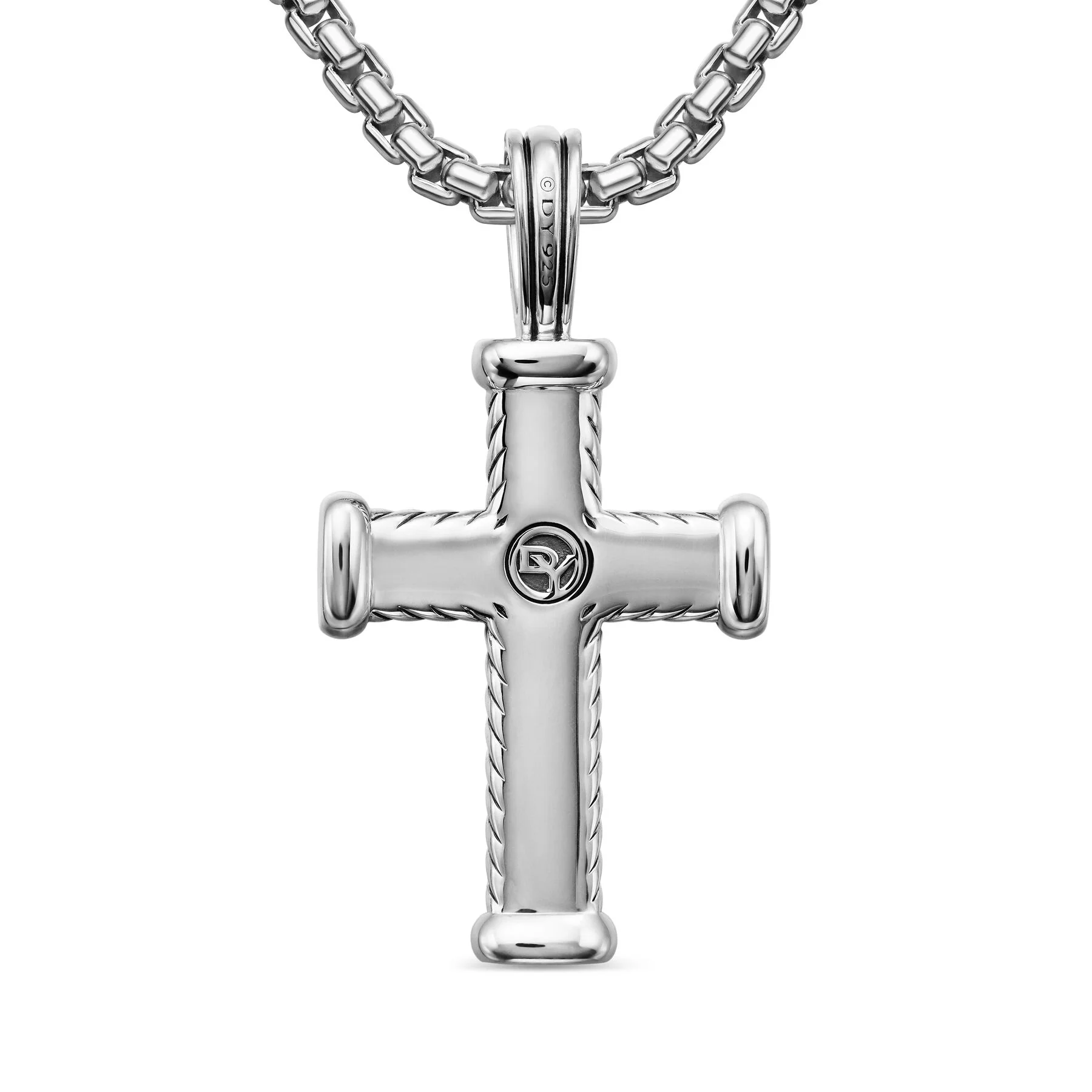 David Yurman The Chevron Collection Pendant in Sterling Silver - Image 3