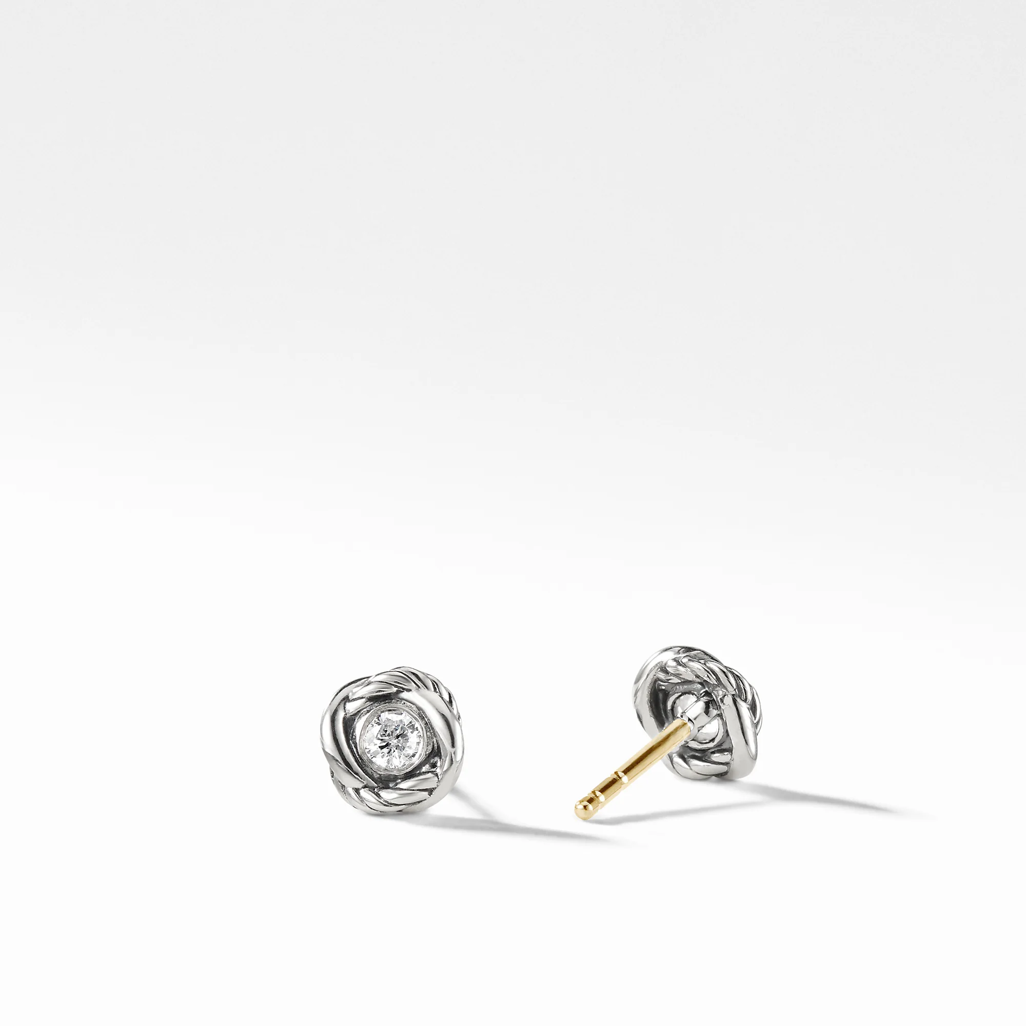 David Yurman The Infinity Collection Earring in Sterling Silver - Image 2