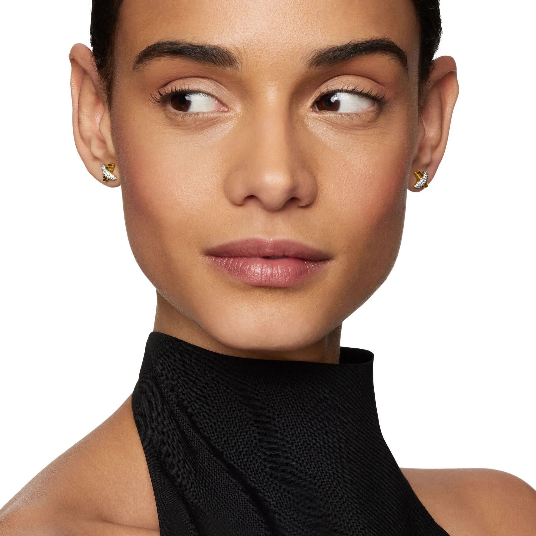 David Yurman The X Collection Earring in 18-Karat Yellow Gold - Image 5
