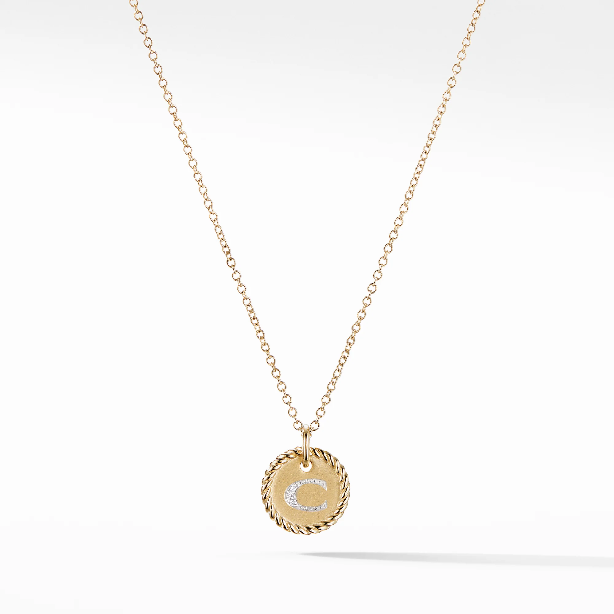 David Yurman The Cable Collectibles® Collection Necklaces & Pendant in 18-Karat Yellow Gold