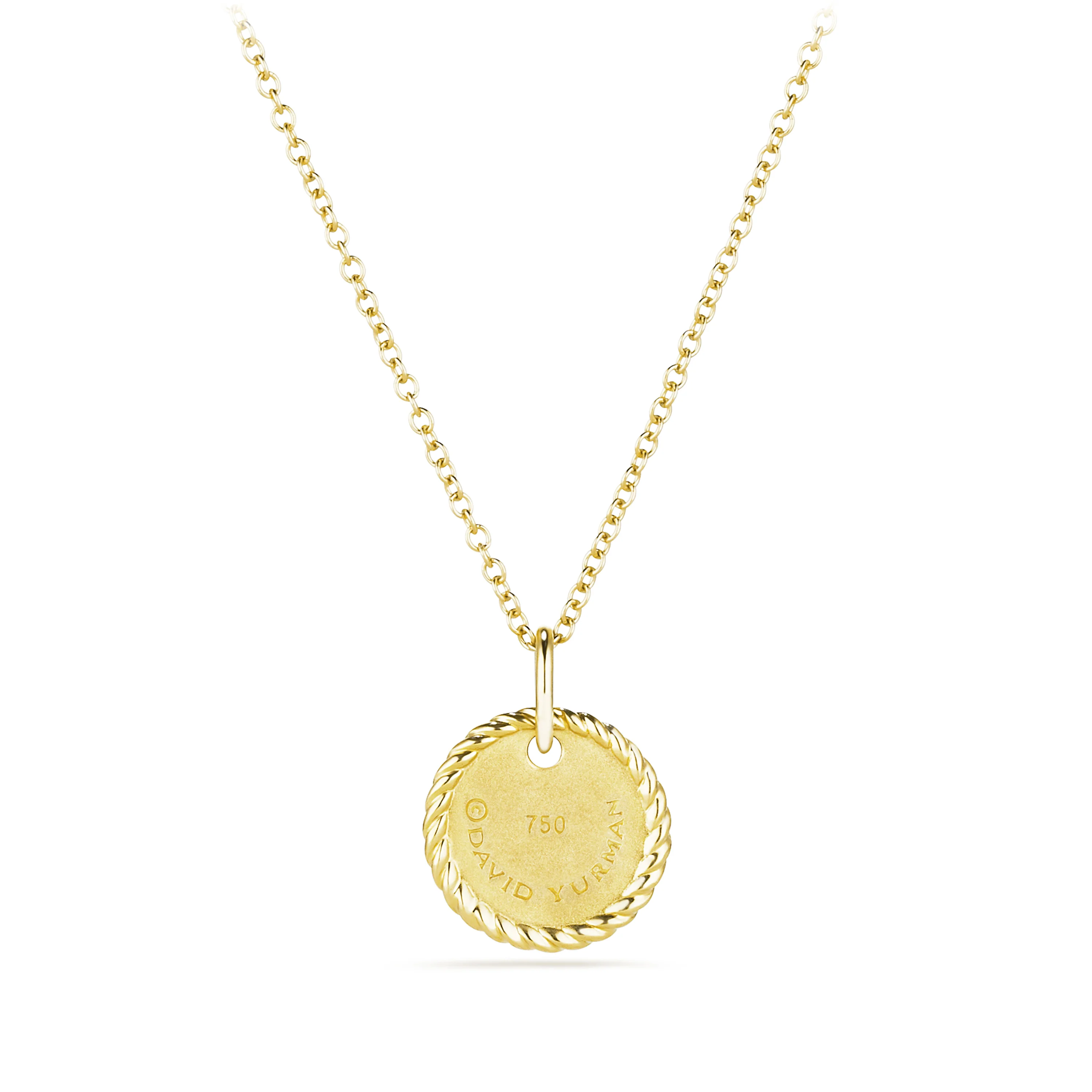 David Yurman The Cable Collectibles® Collection Necklaces & Pendant in 18-Karat Yellow Gold - Image 2