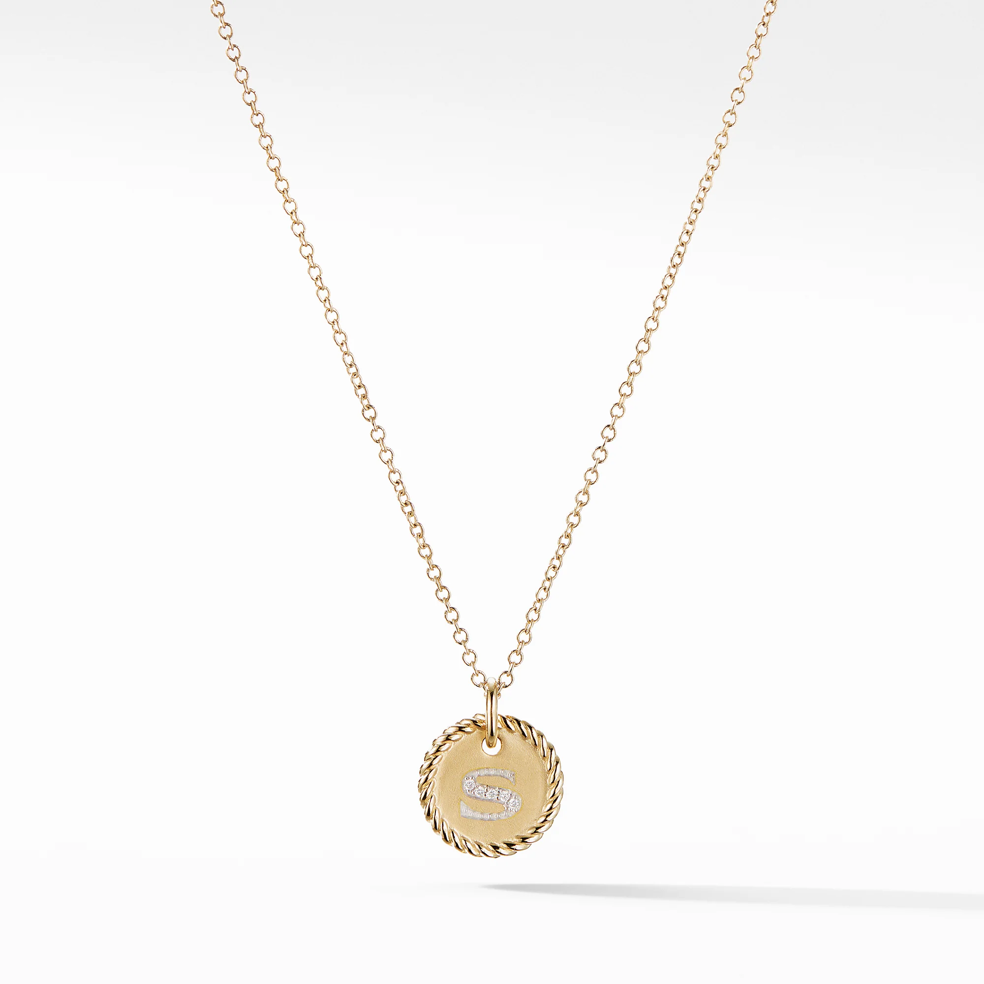 David Yurman The Cable Collectibles® Collection Necklaces & Pendant in 18-Karat Yellow Gold