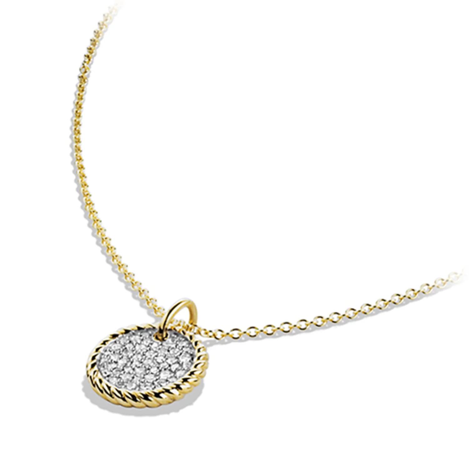 David Yurman The Cable Collectibles® Collection Necklaces & Pendant in 18-Karat Yellow Gold - Image 3