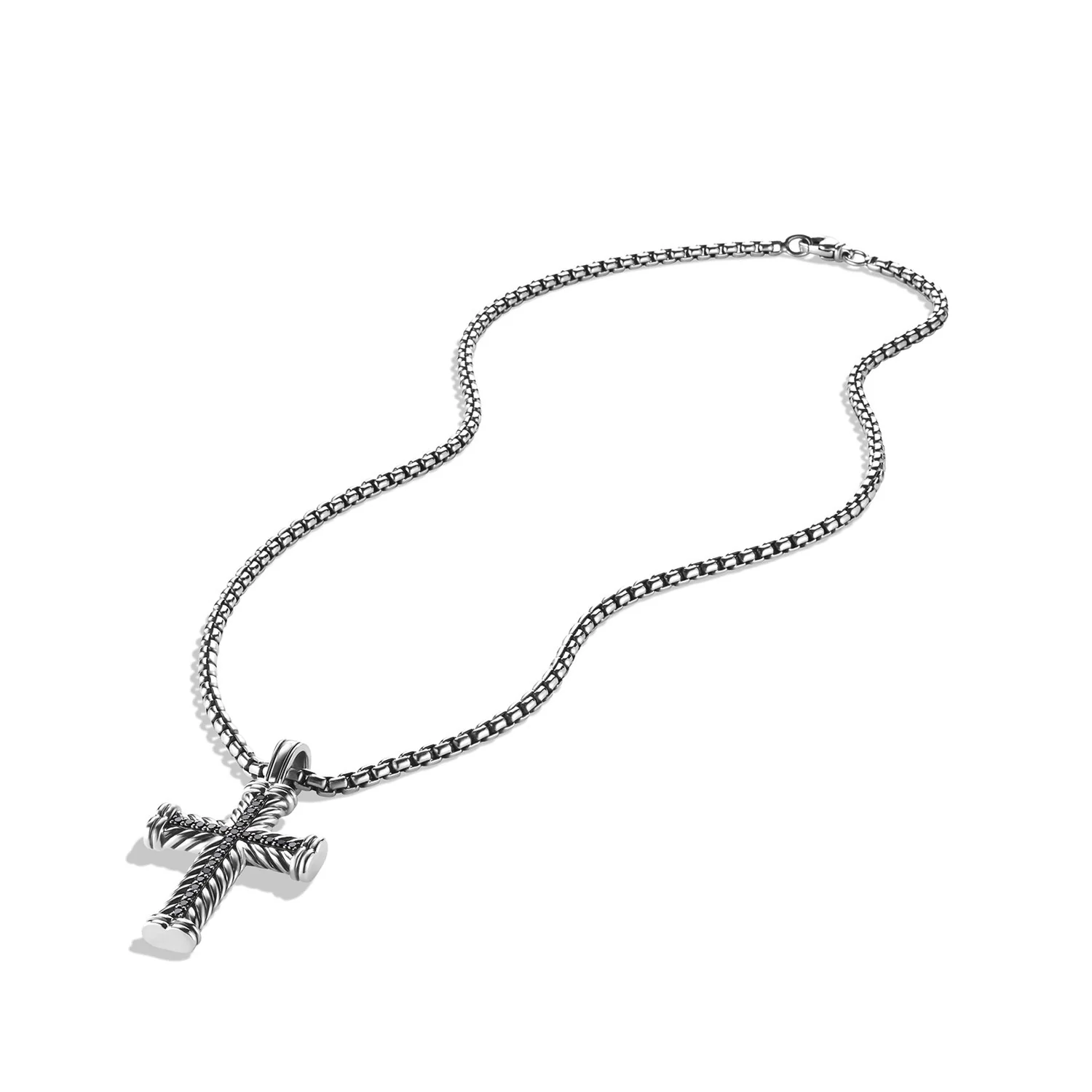 David Yurman The Chevron Collection Pendant in Sterling Silver - Image 2