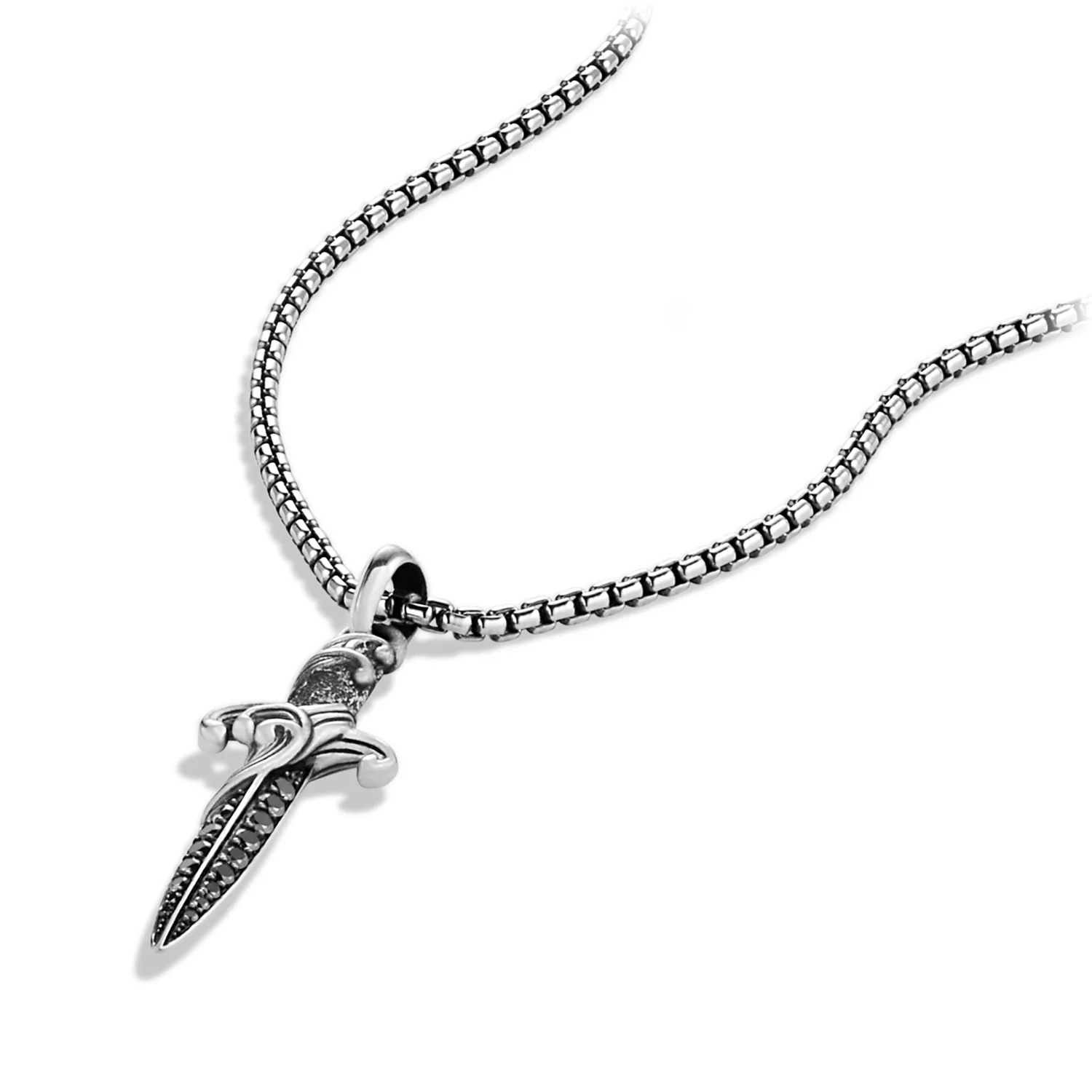David Yurman The Waves Collection Pendant in Sterling Silver - Image 2