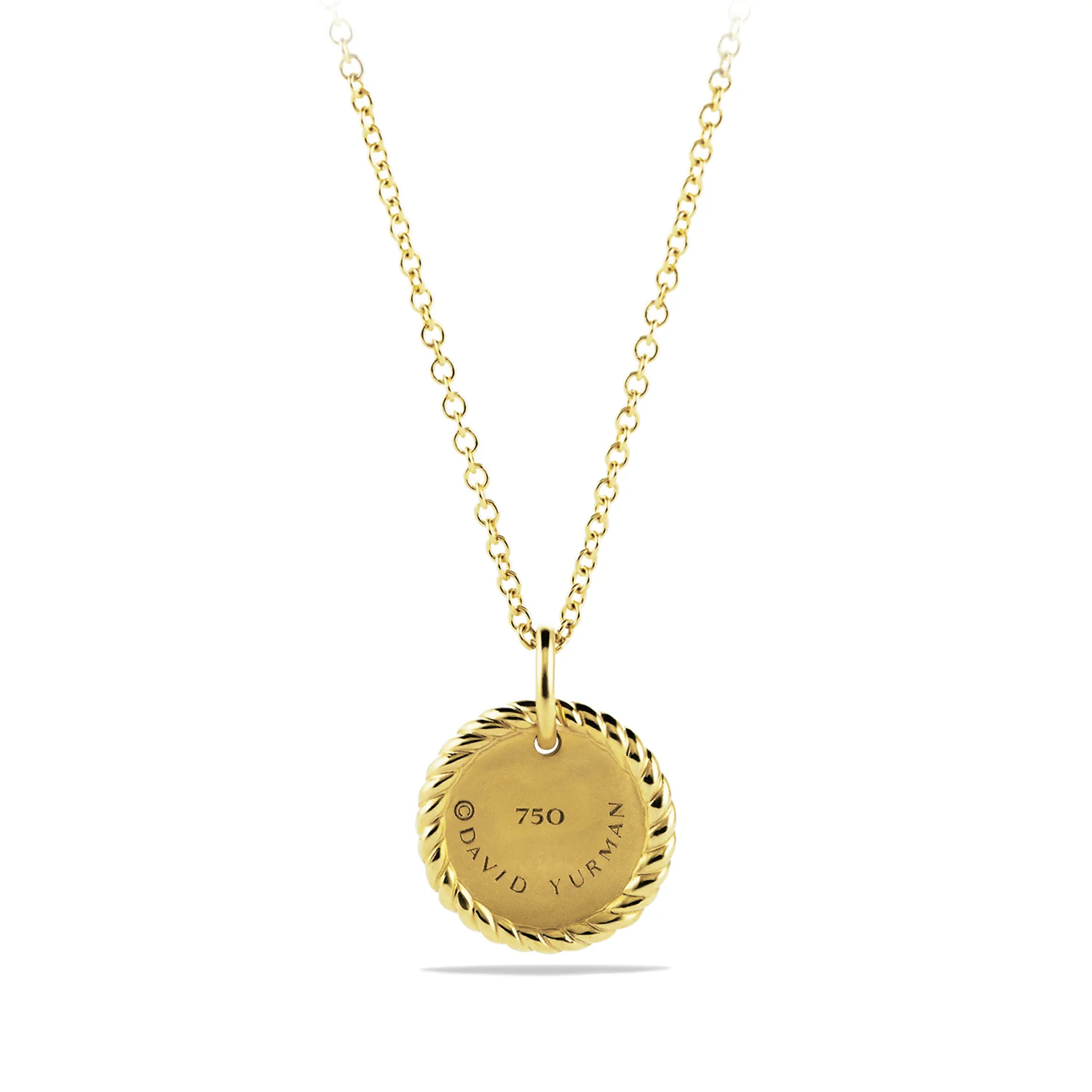 David Yurman The Cable Collectibles® Collection Necklaces & Pendant in 18-Karat Yellow Gold - Image 2