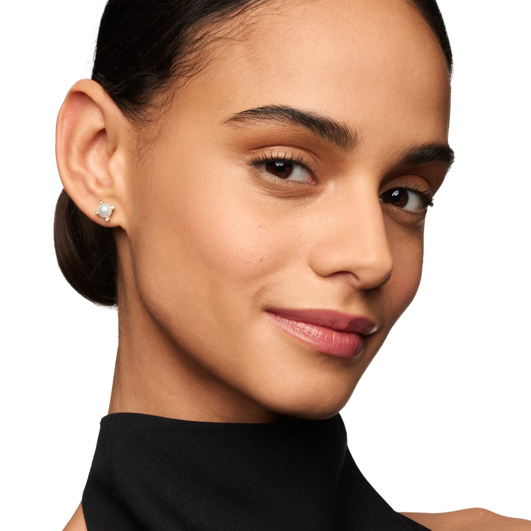 David Yurman The Pearl Collection Earring in 18-Karat Yellow Gold - Image 5