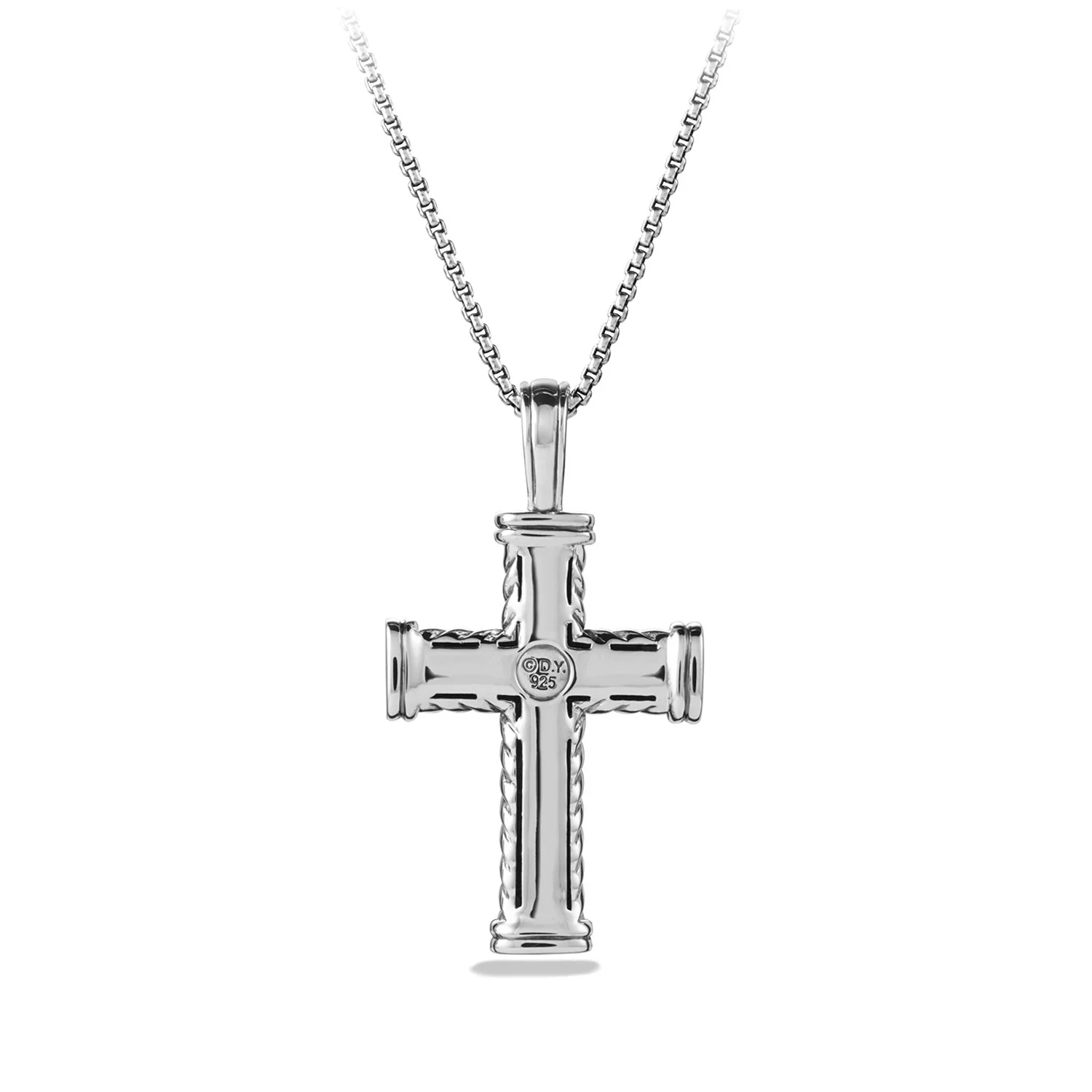 David Yurman The Chevron Collection Pendant in Sterling Silver - Image 2