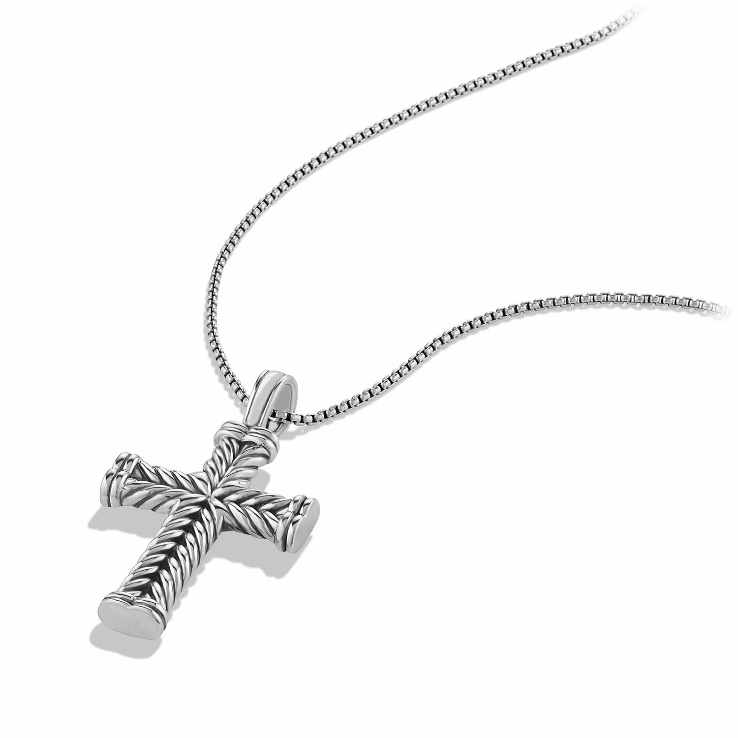 David Yurman The Chevron Collection Pendant in Sterling Silver - Image 3