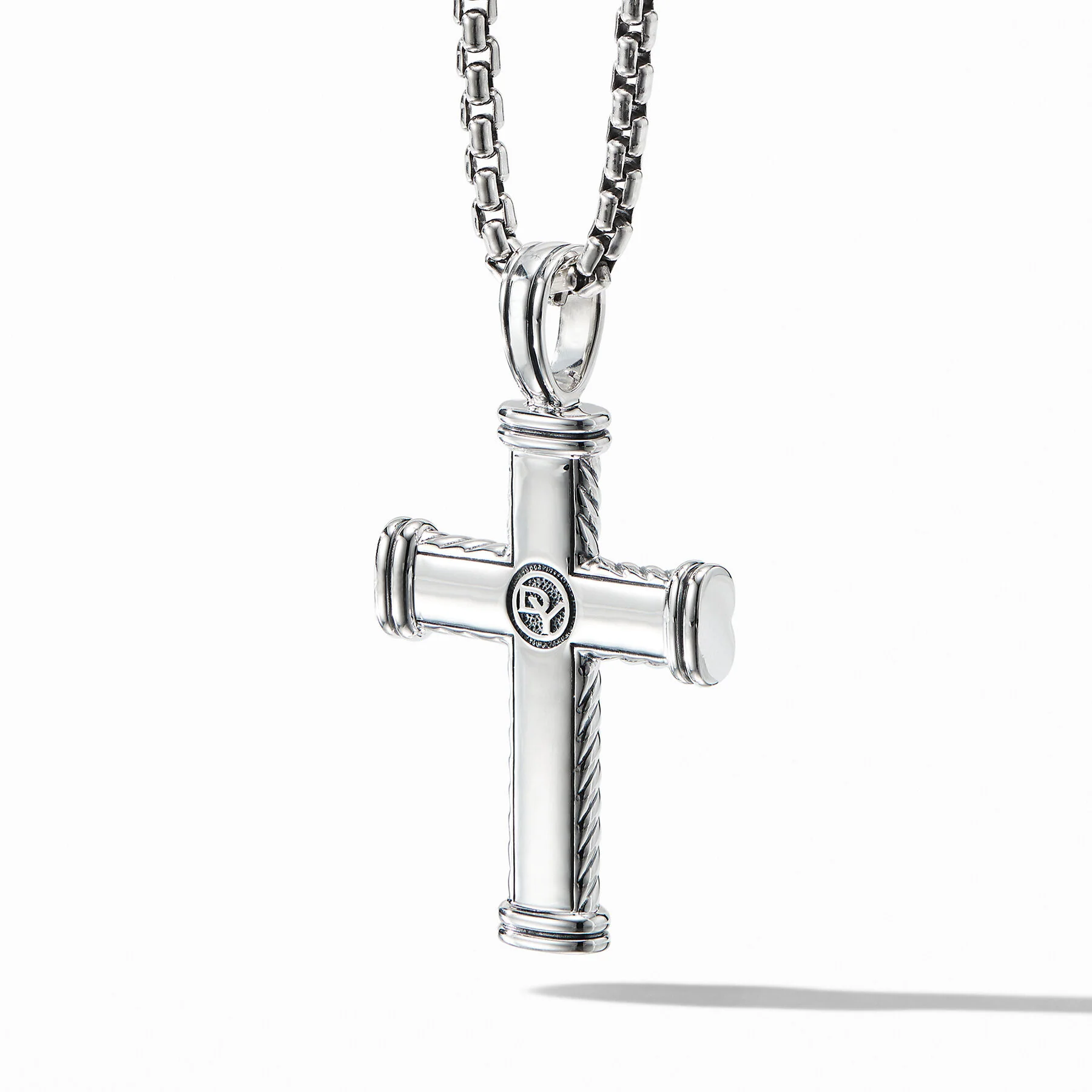 David Yurman The Chevron Collection Pendant in Sterling Silver - Image 3