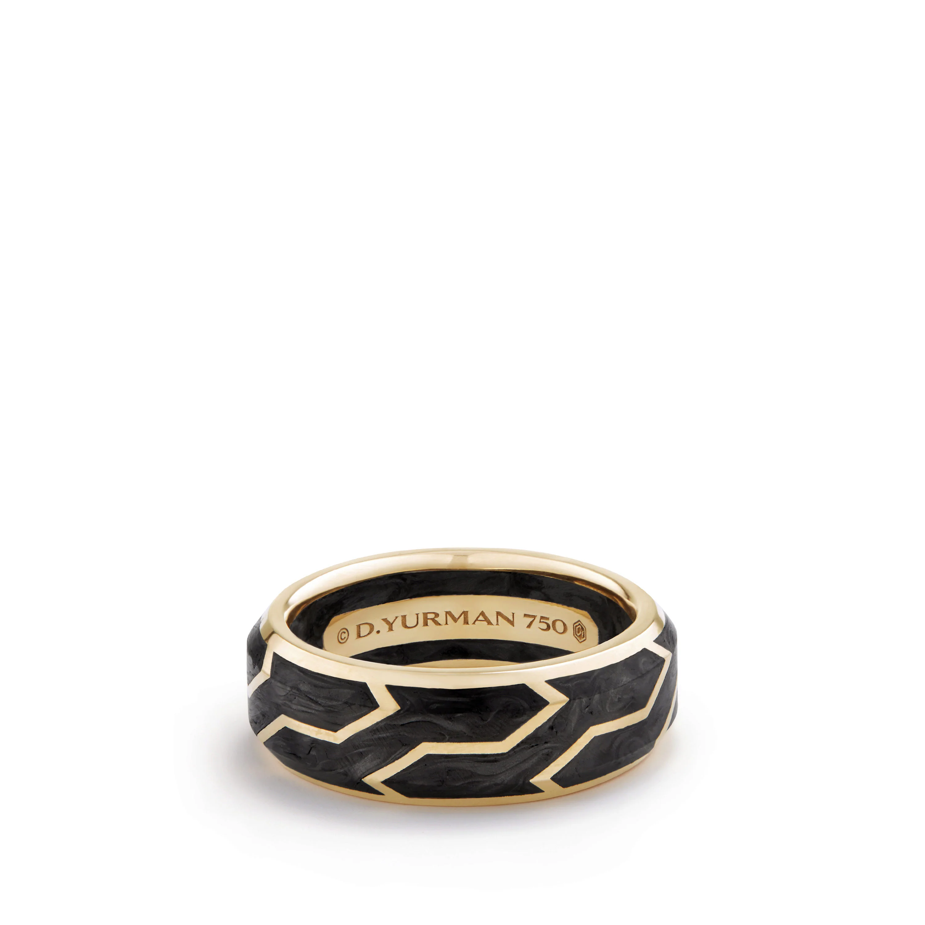 David Yurman The Wedding Collection Ring in 18-Karat Yellow Gold