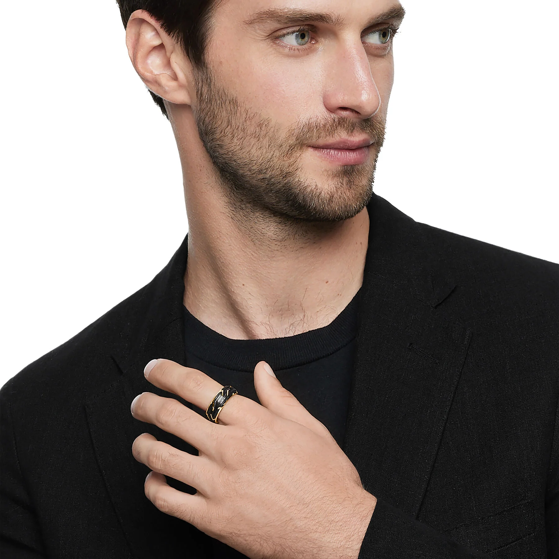 David Yurman The Wedding Collection Ring in 18-Karat Yellow Gold - Image 5